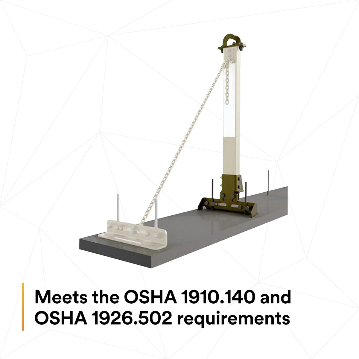 3M DBI-SALA SecuraSpan Rebar Shear Stud HLL Intermediate Retrofit Kit 7400054 1 EA, 8th image