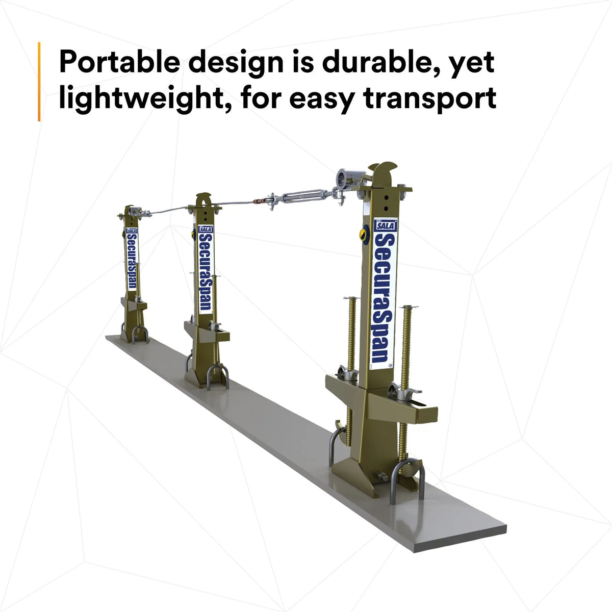 3M DBI-SALA SecuraSpan Loop Rebar Horizontal Lifeline System 7400360 1 EA, 10th image