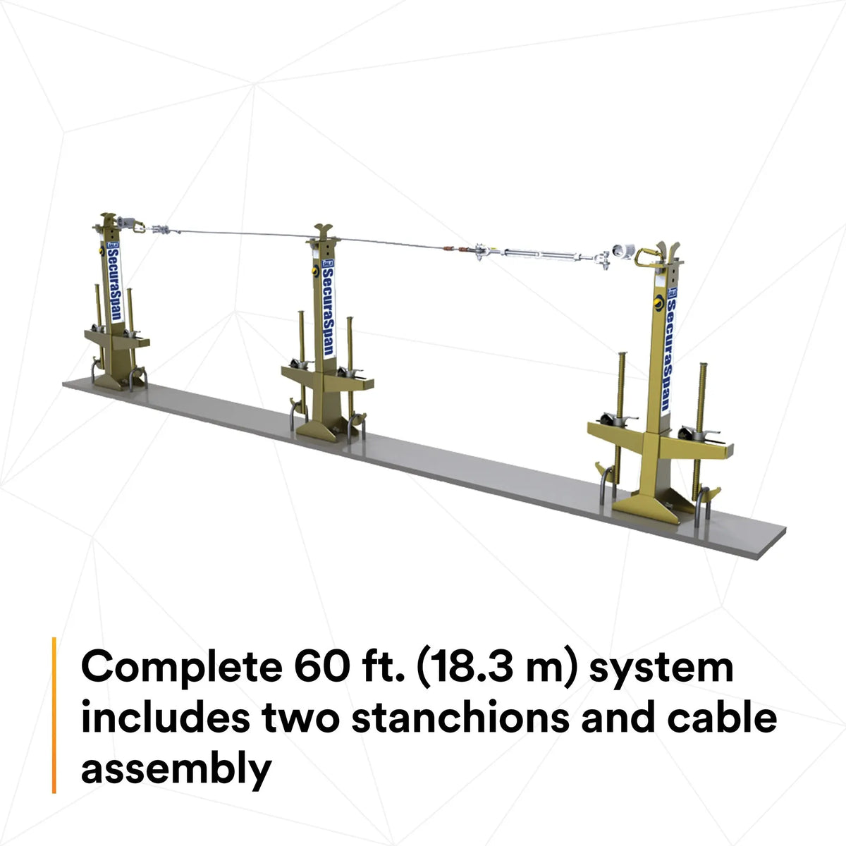 3M DBI-SALA SecuraSpan Loop Rebar Horizontal Lifeline System 7400360 1 EA, 8th Image