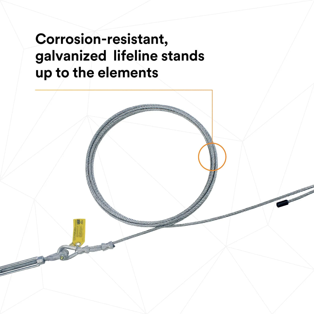 3M DBI-SALA SecuraSpan HLL Lifeline Assembly 7403020, 1 EA, 4th image