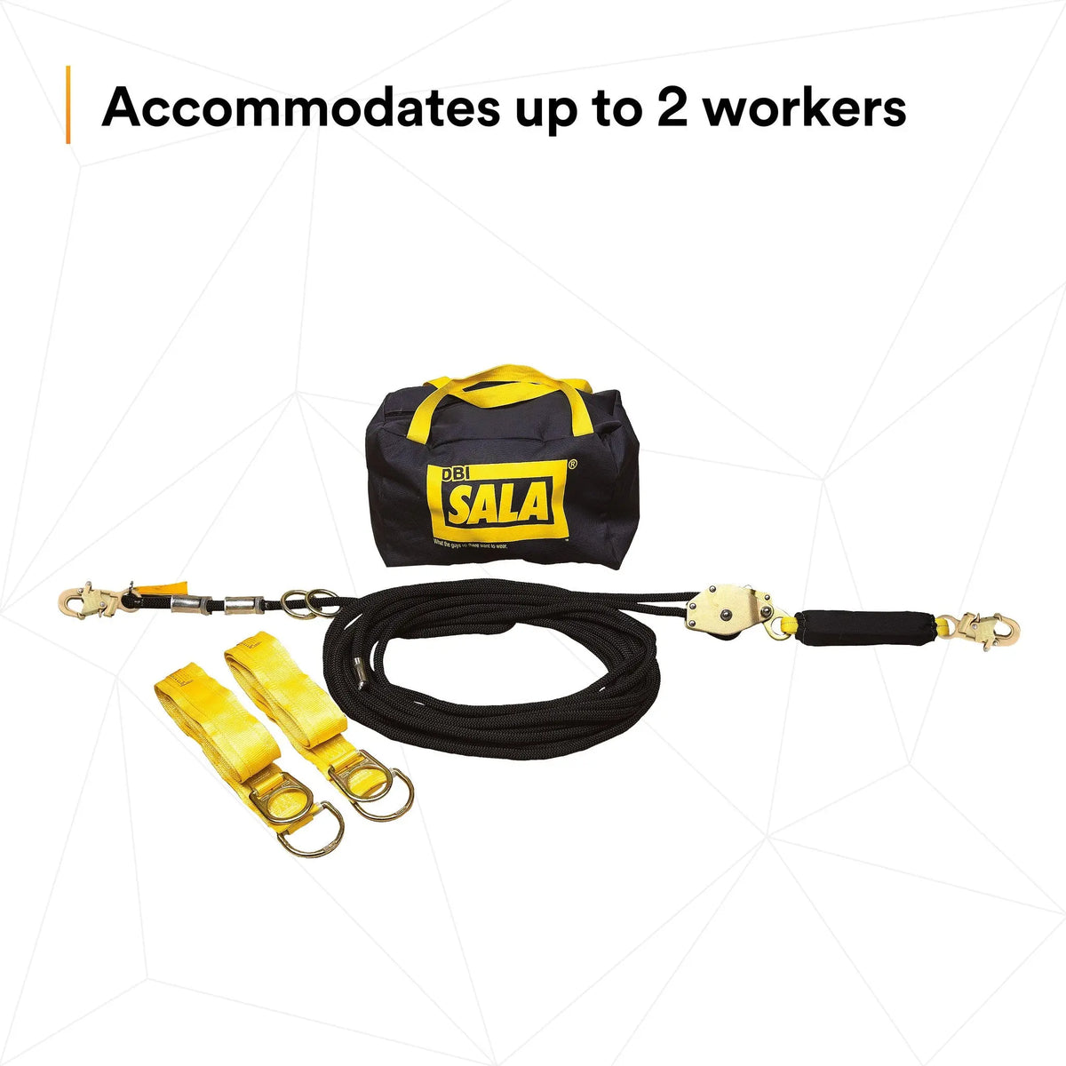 3M DBI-SALA Sayfline Synthetic Horizontal Lifeline System 7600502, 1 EA, 9th image