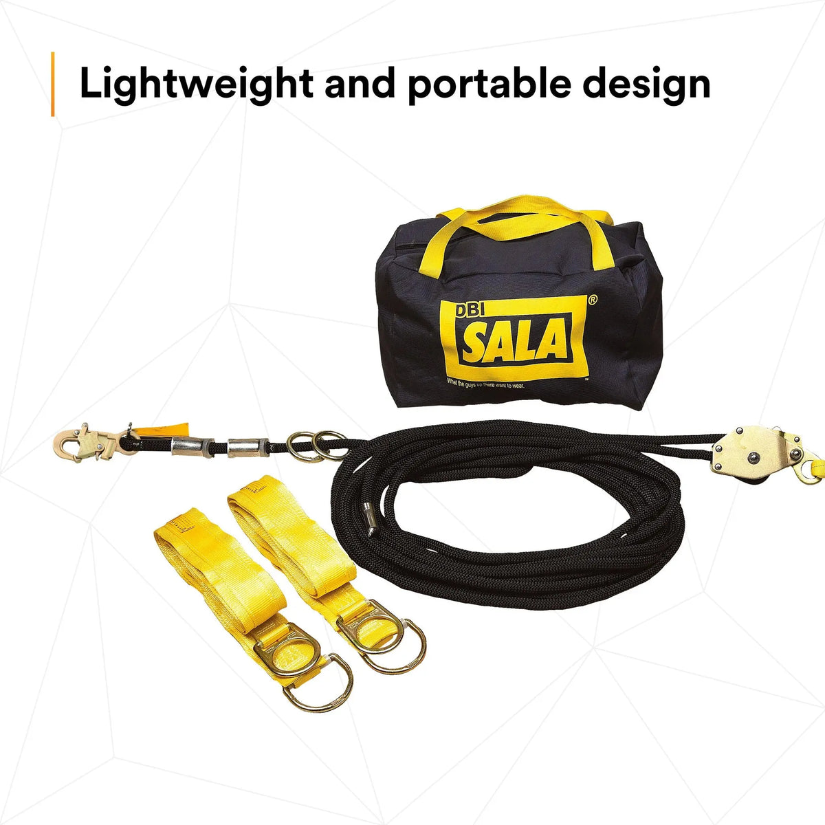 3M DBI-SALA Sayfline Synthetic Horizontal Lifeline System 7600504, 1EA, 1 Each, 11th image