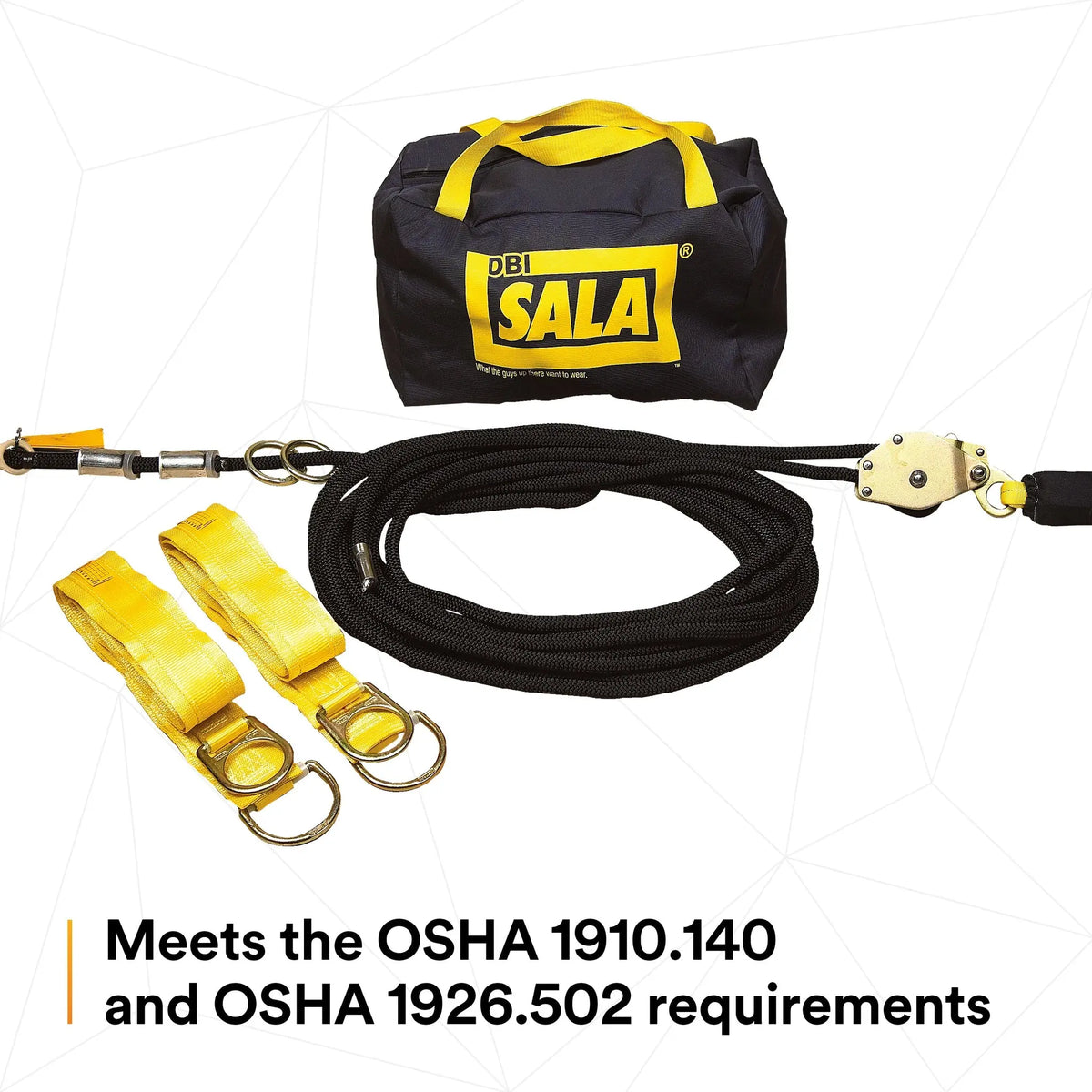 3M DBI-SALA Sayfline Synthetic Horizontal Lifeline System 7600509 1 EA, 6th image