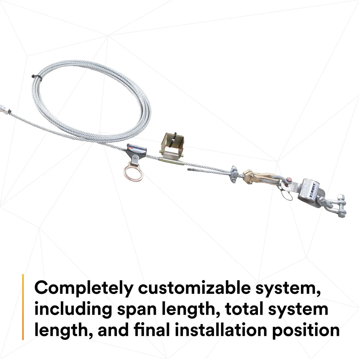 3M DBI-SALA Sayfline Permanent Multi-Span Horizontal Lifeline System 7603140 1 EA, 3rd image