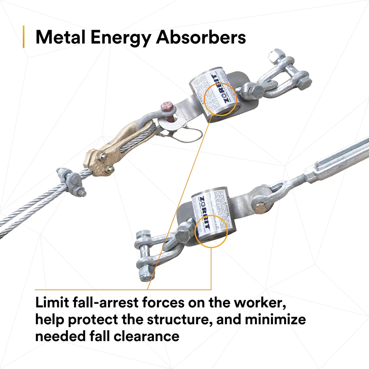 3M DBI-SALA Sayfline Permanent Multi-Span Horizontal Lifeline System 7603140 1 EA, 8th image