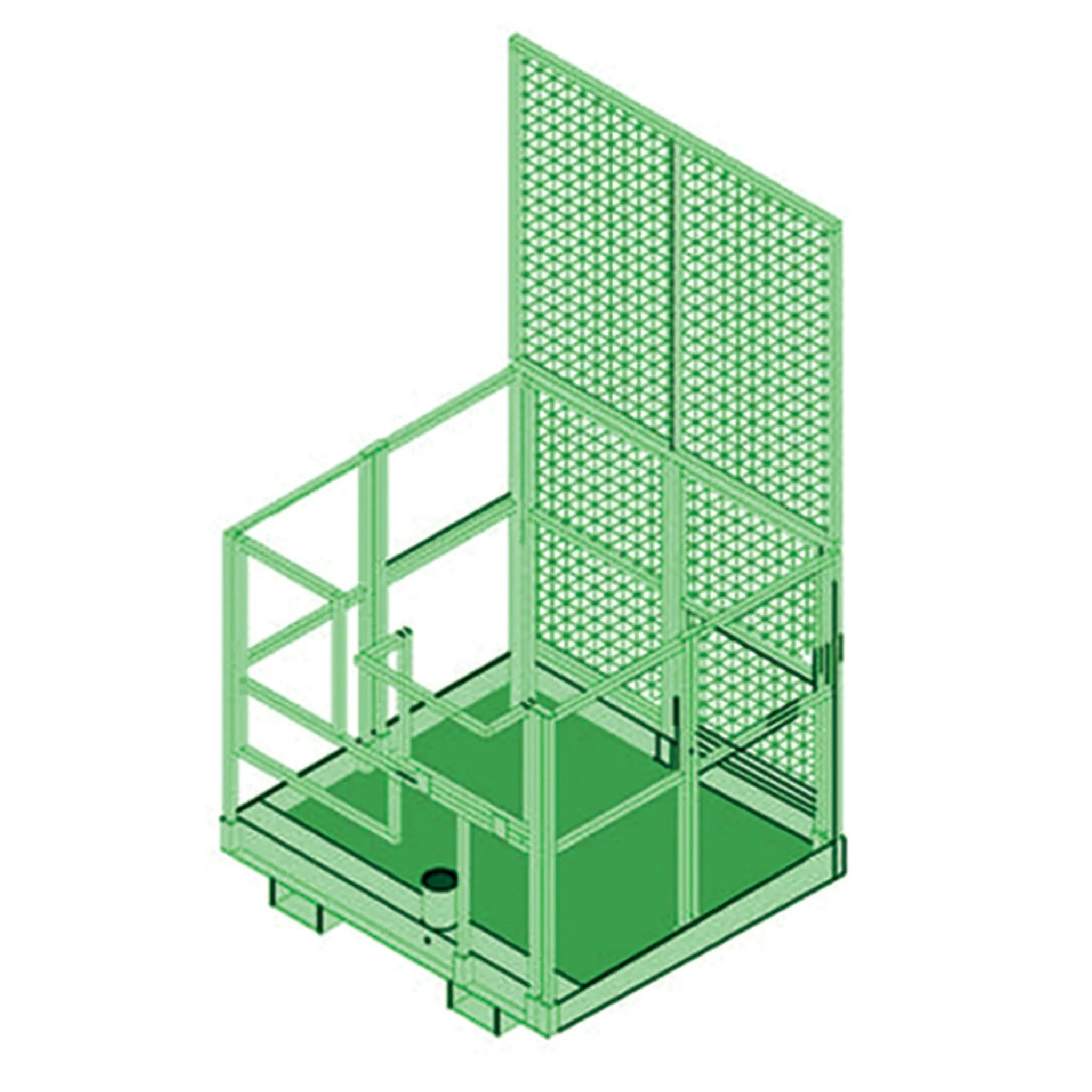 3M DBI-SALA Advanced Forklift Basket Davit Base 8510568, Main Image