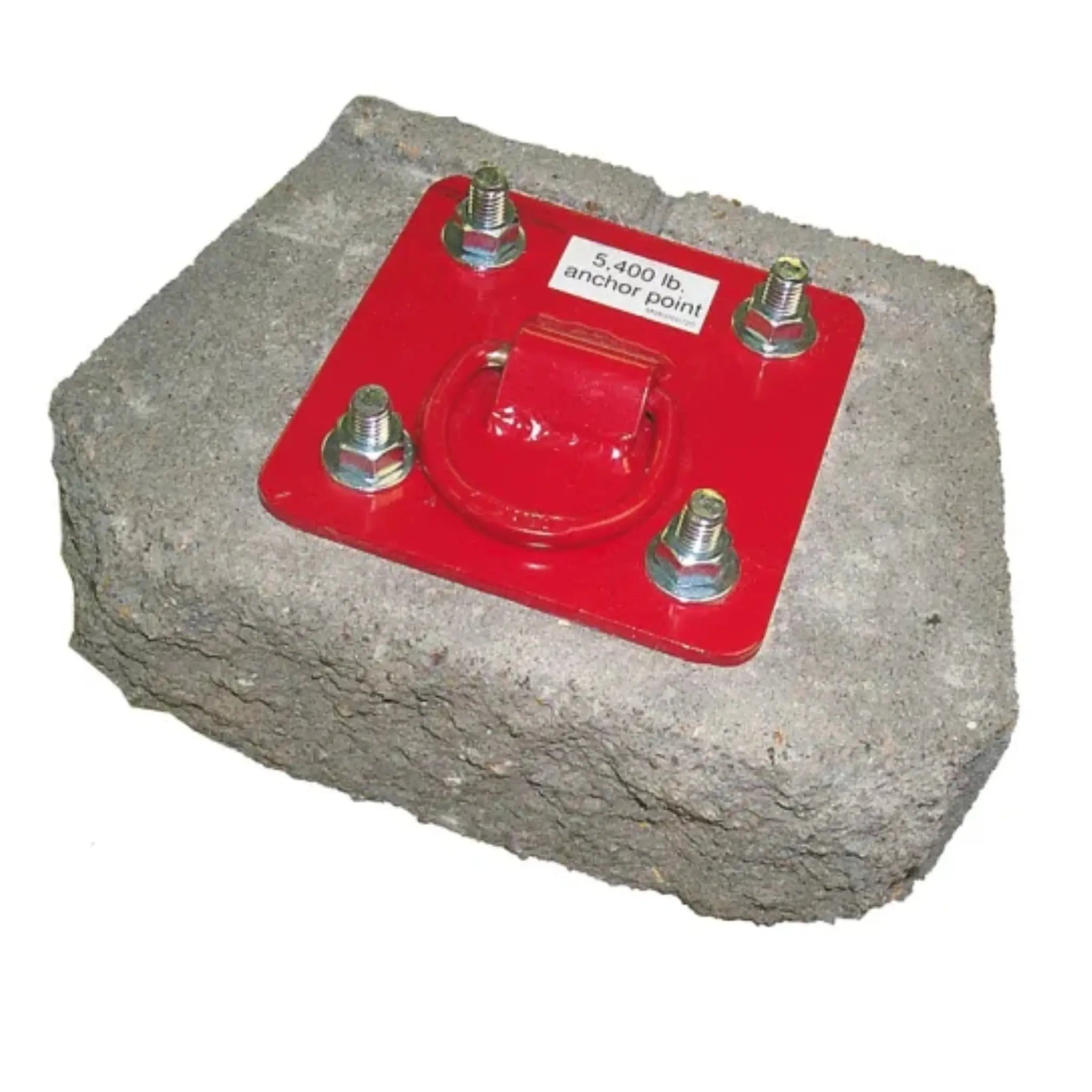 3M Protecta AJ720A D-ring Plate Anchor For Concrete with Fastener Kit, 1 Each
