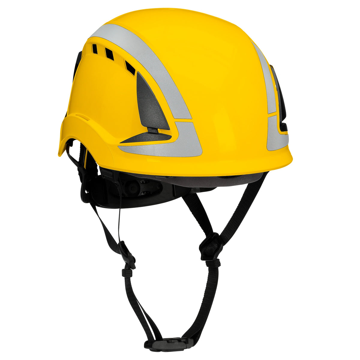 3M DBI-Sala X6000 Series Safety Helmet, Type II with SecureFit, Reflective, Uvicator, 1 Each, Vented, Yellow, Main Image