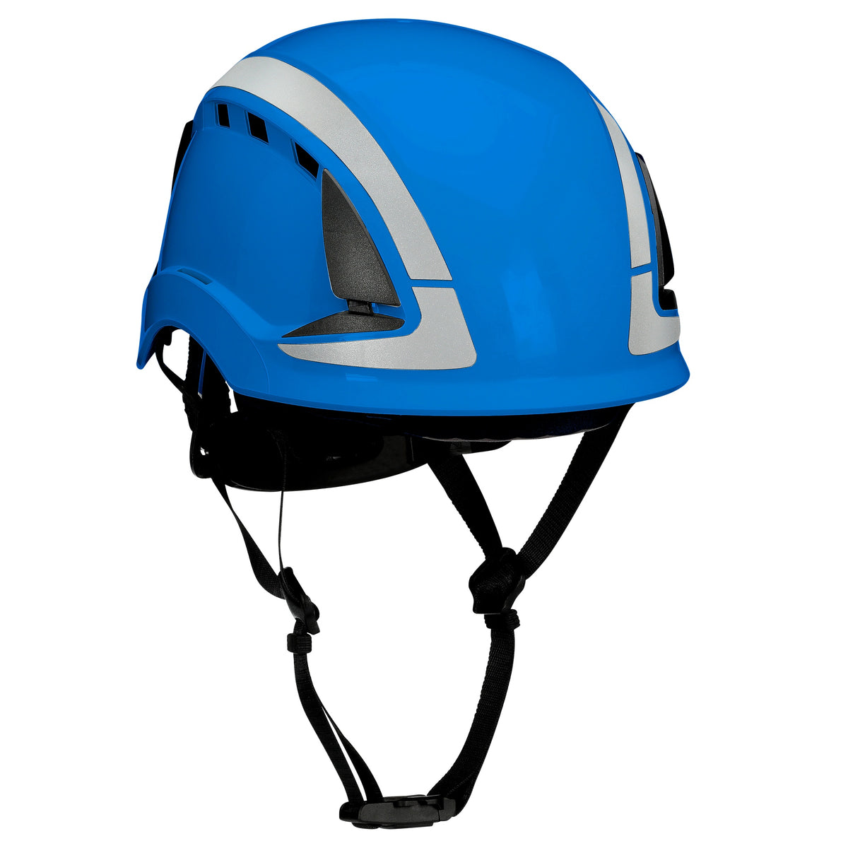 3M DBI-Sala X6000 Series Safety Helmet, Type II with SecureFit, Reflective, Uvicator, 1 Each, Vented, Blue, Main Image