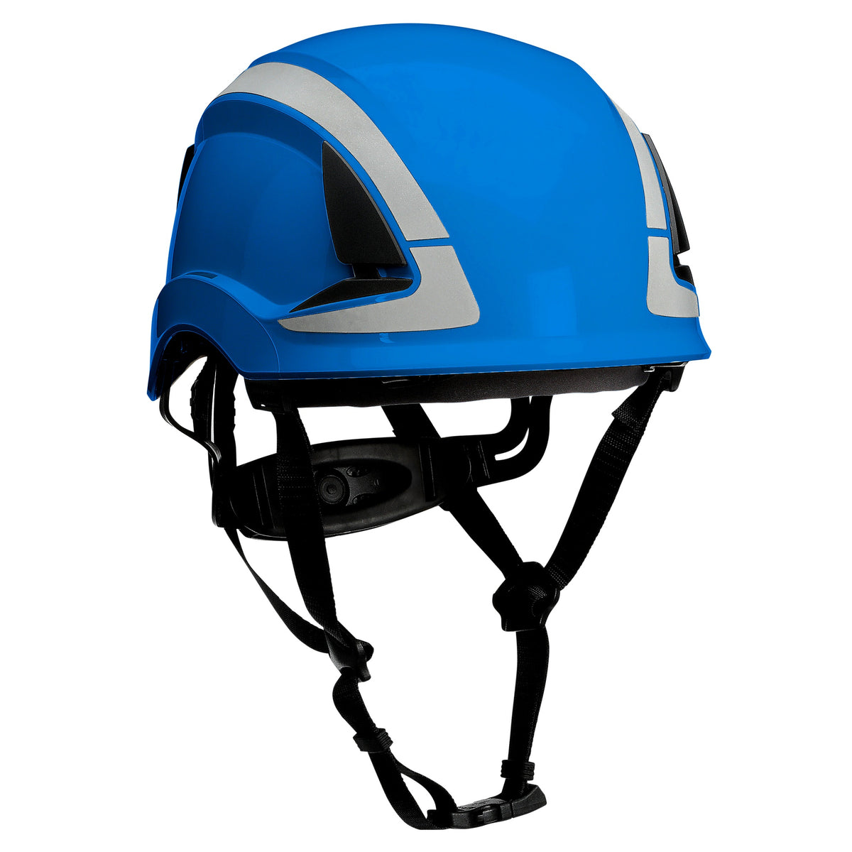 3M DBI-Sala X6000 Series Safety Helmet, Type II with SecureFit, Reflective, Uvicator, 1 Each, Non-Vented, Blue, Main Image