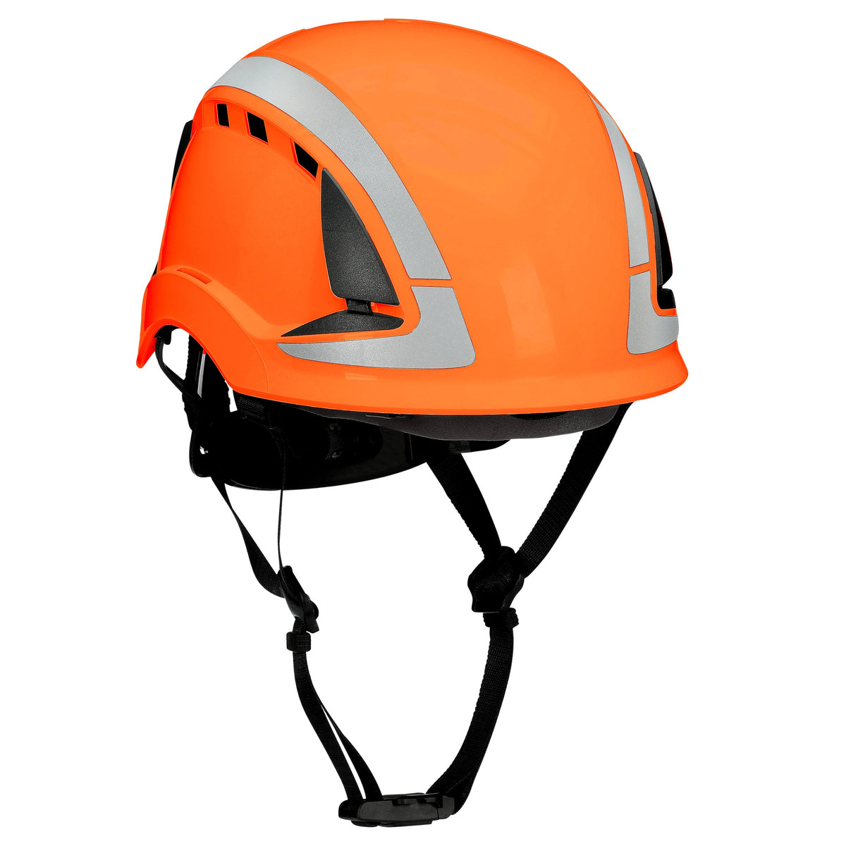 3M DBI-Sala X6000 Series Safety Helmet, Type II with SecureFit, Reflective, Uvicator, 1 Each, Vented, Orange, Main Image