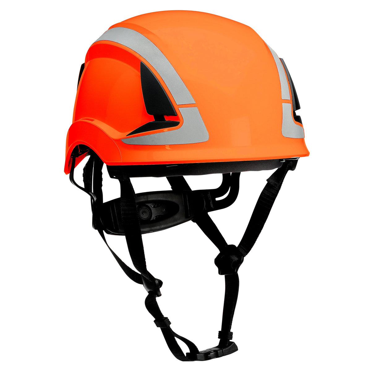 3M DBI-Sala X6000 Series Safety Helmet, Type II with SecureFit, Reflective, Uvicator, 1 Each, Non-Vented, Orange, Main Image
