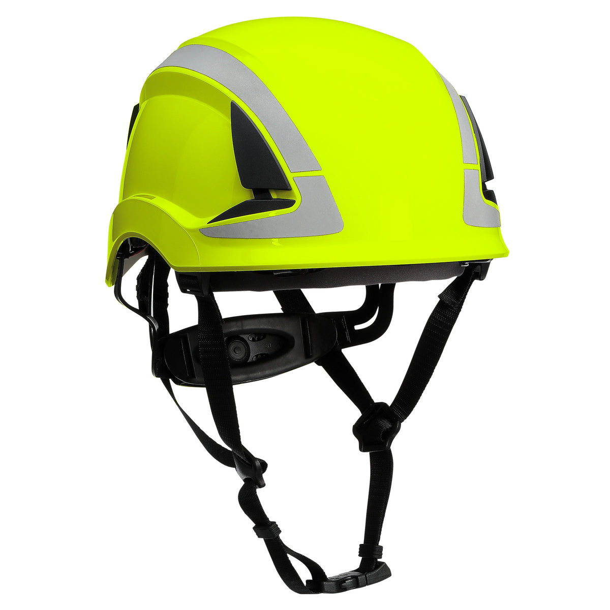 3M DBI-Sala X6000 Series Safety Helmet, Type II with SecureFit, Reflective, Uvicator, 1 Each, Non-Vented, Hi-Vis Green, Main Image