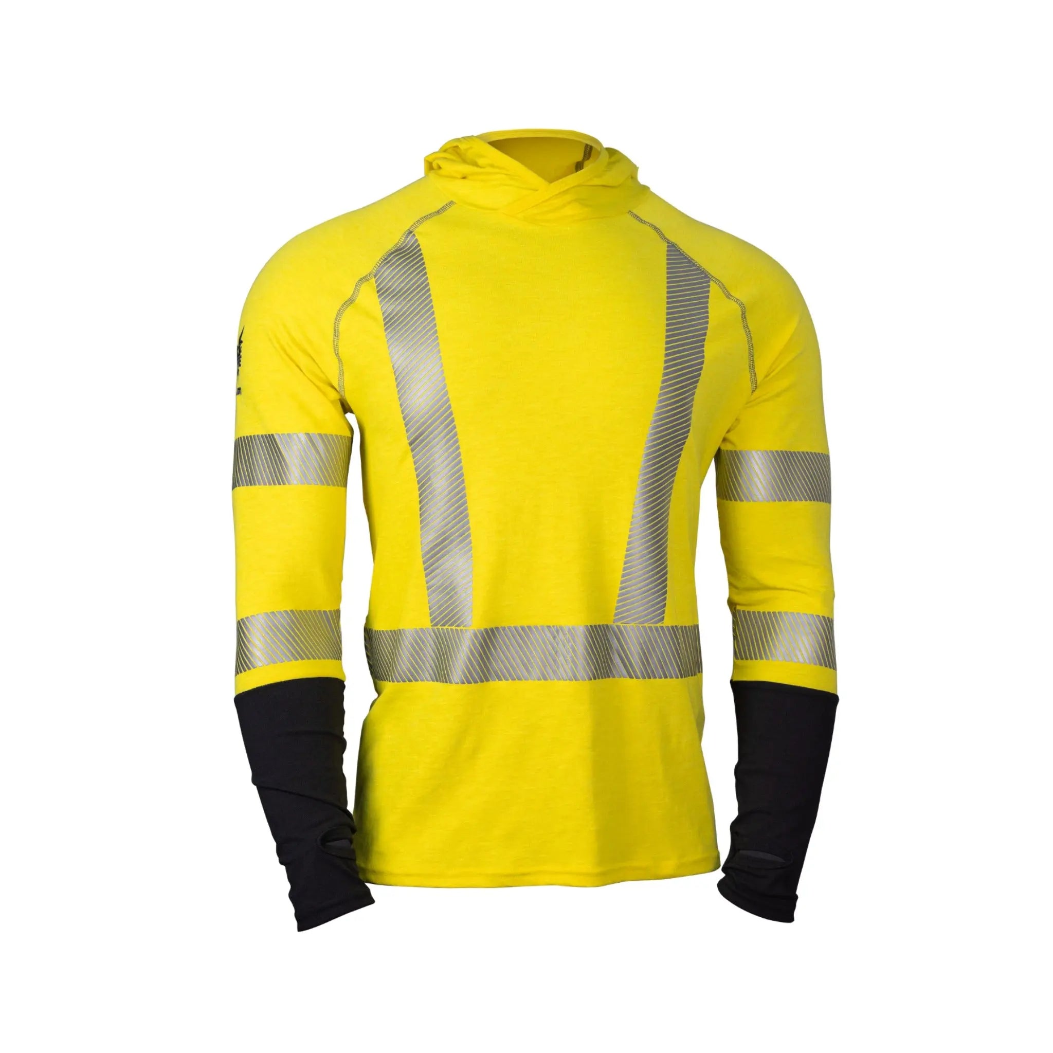 National Safety Apparel DRIFIRE DF2-173HD-HVC3 FR Hi-Vis Performance Hoodie Class 3, Fluorescent Yellow-Front_Image