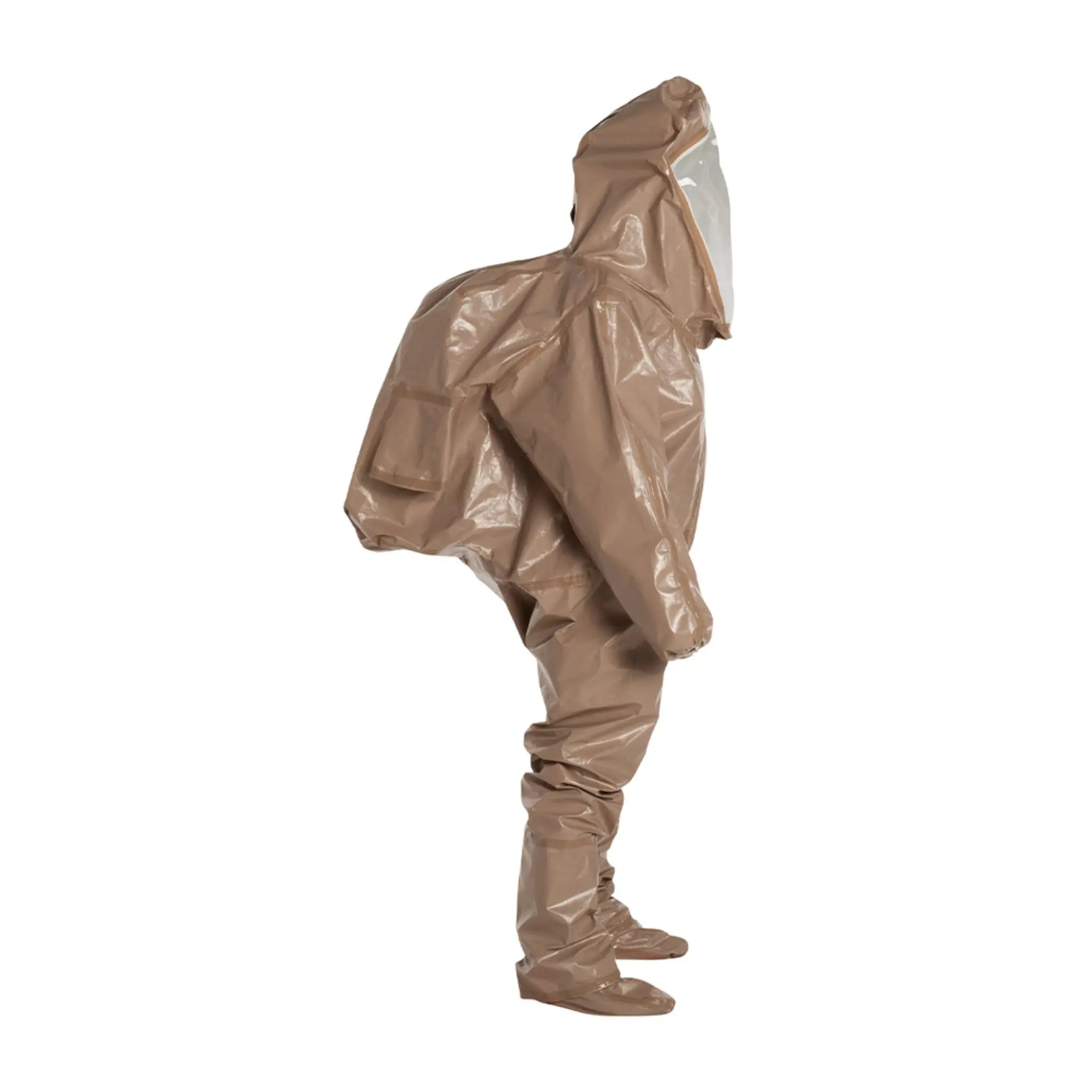 DuPont Tychem 5000 C3528TTN Encapsulated Level B Suit, Tan, Case of 6