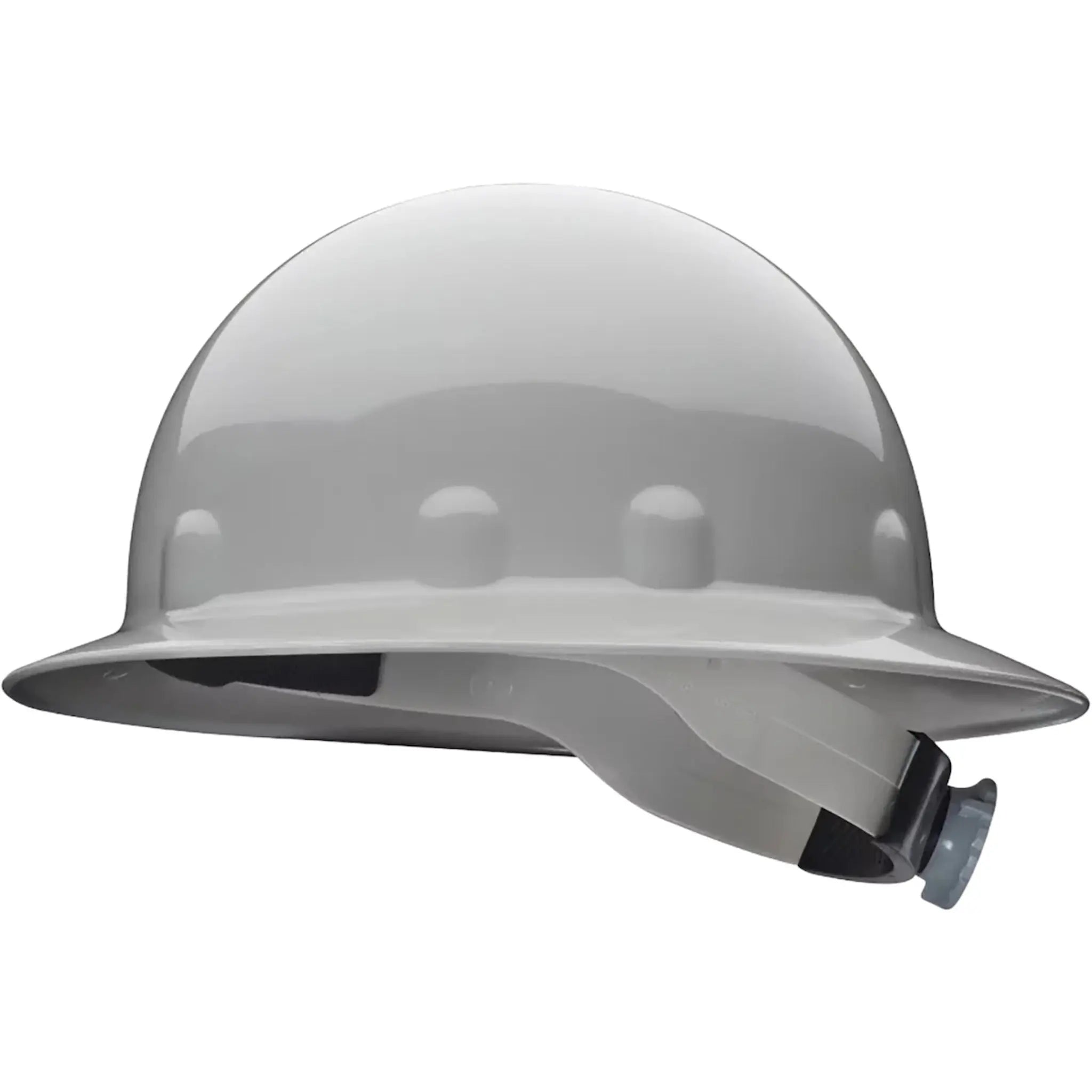 Honeywell Fibre-Metal E1RW E-1 Thermoplastic Full Brim Hard Hat with 8-Point Ratchet Suspension-Gray