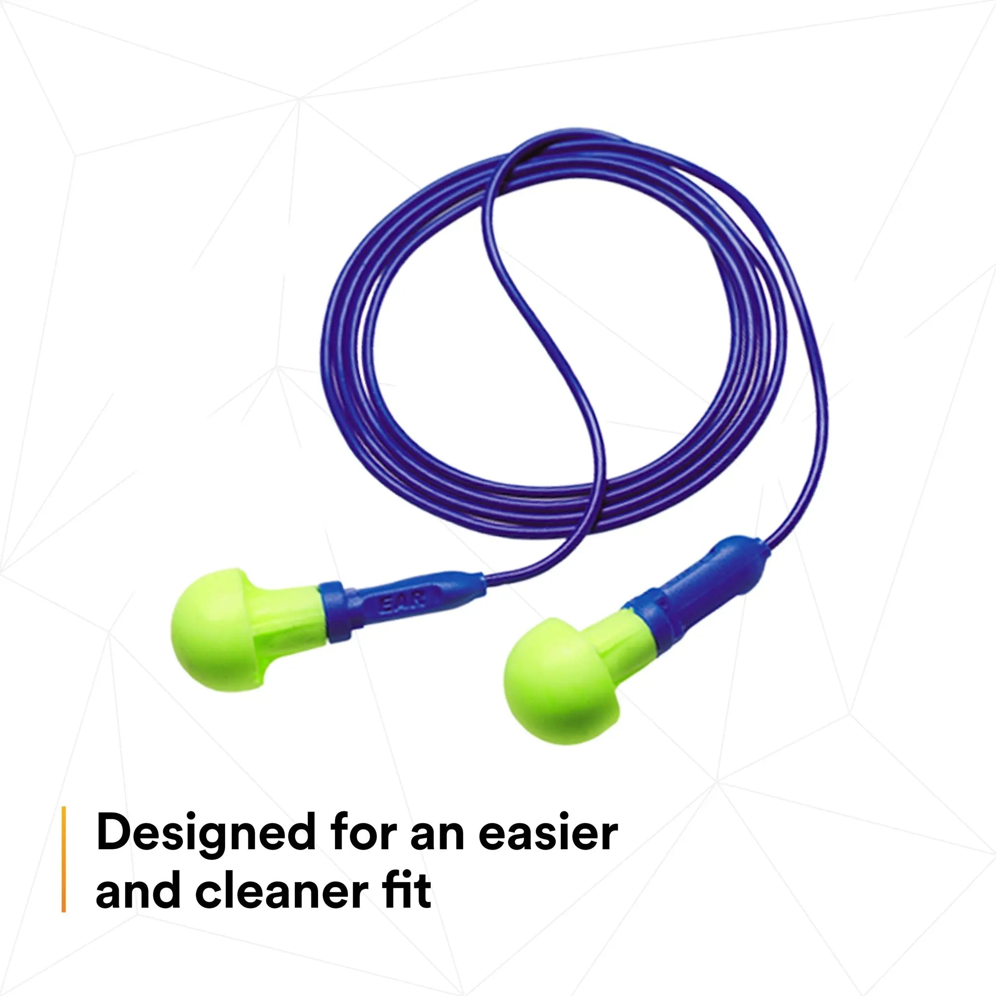 3M E-A-R Push-Ins 318-1001 Corded Earplugs, 8th Image