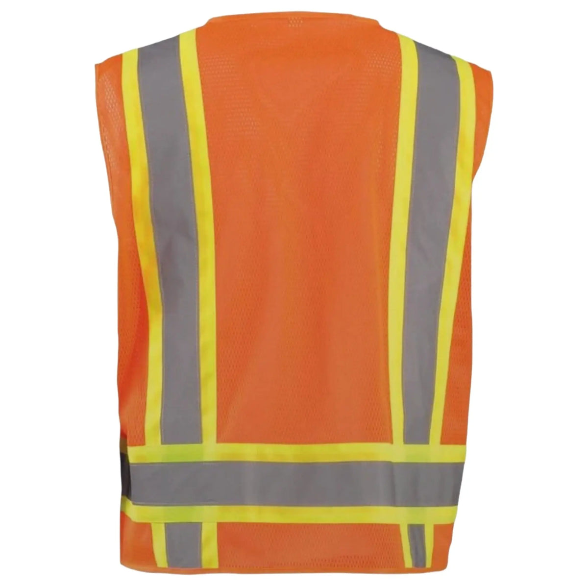 Value Two-Tone Surveyor Mesh Vest, back