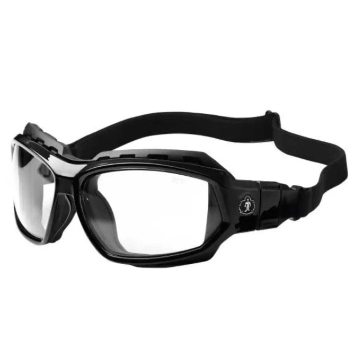 ERGODYNE Skullerz 56003 LOKI Anti-Fog Convertible Safety Spoggles with Strap, Side View