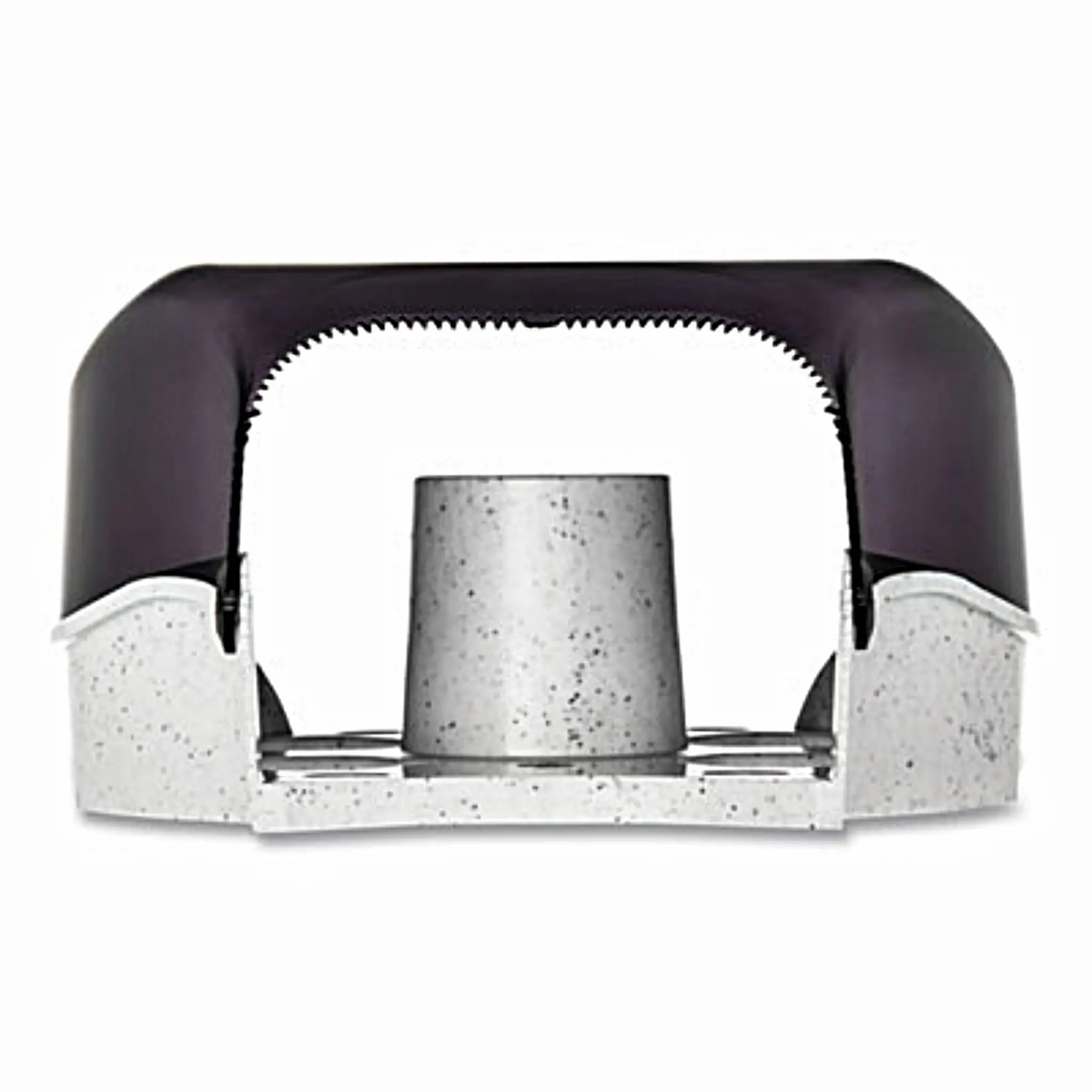 CFS Brands San Jamar SJMR2000TBK Single 9" Jumbo Bath Tissue Dispenser, Classic, 10.25 x 5.63 x 12, Transparent Black Pearl, 1 Each 