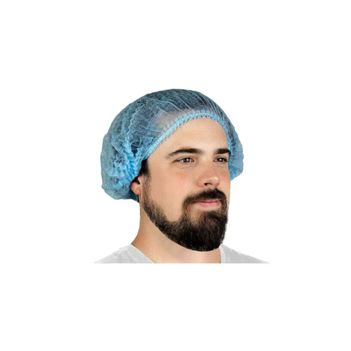 International EnviroGuard S110NW-BPL Pleated Bouffant Cap, Blue, Case of 1000