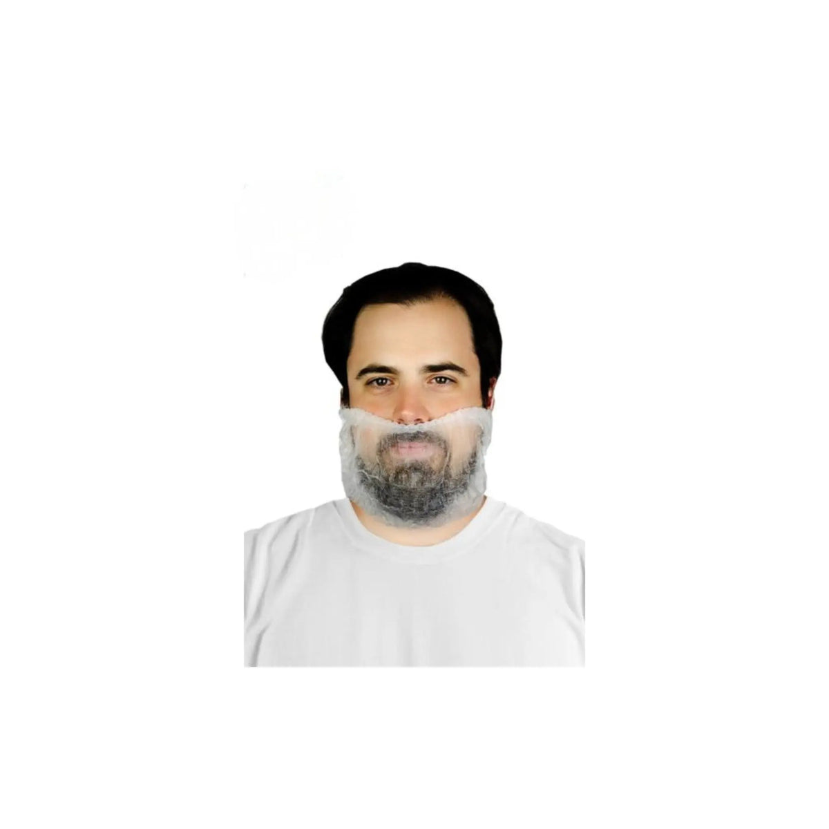 International EnviroGuard S112NW Polypropylene Beard Restraint, White, Case of 1,000