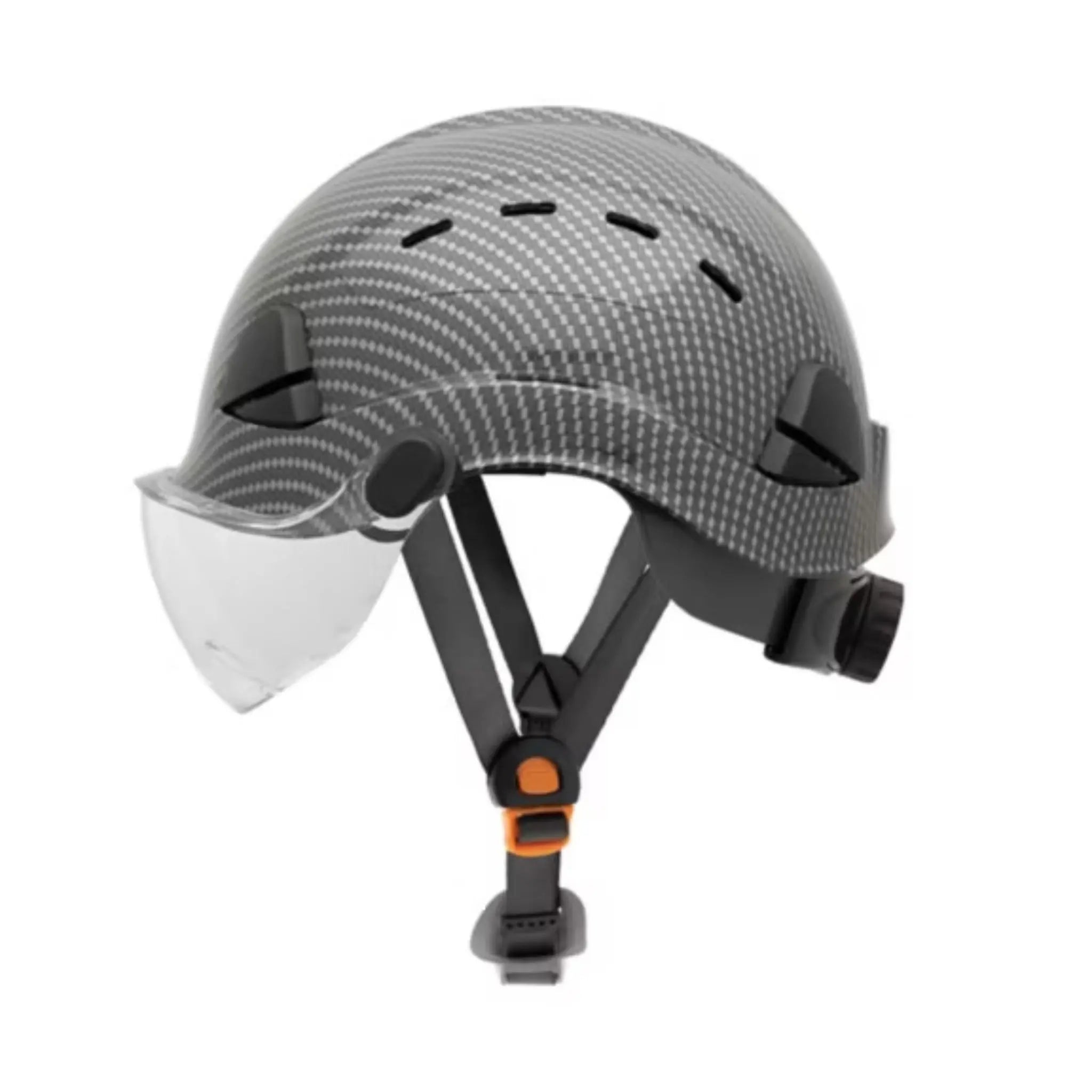 Honeywell Fibre Metal FSH11 Vented Safety Helmet-Gray-Side