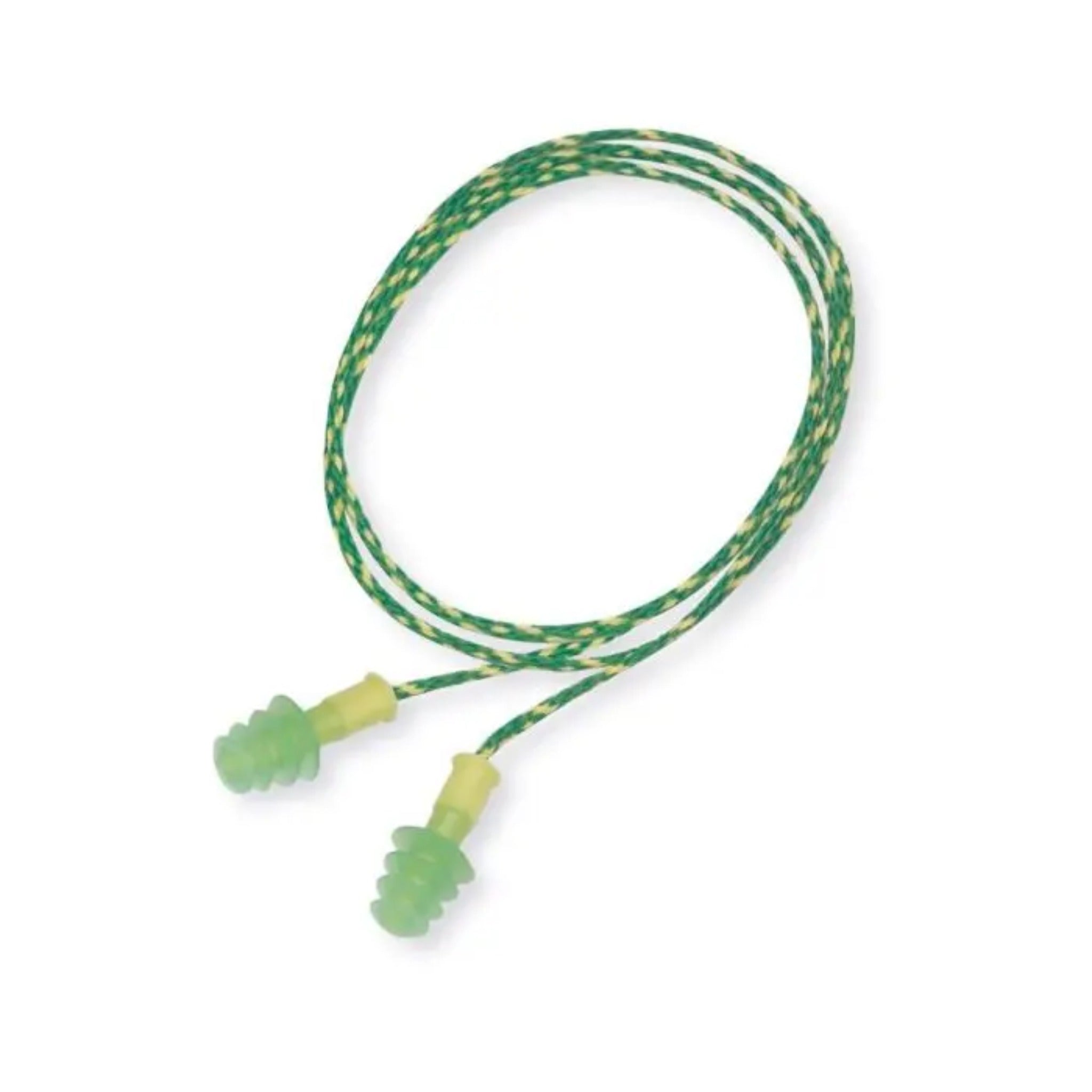 Honeywell Howard Leight FUS30S-HP Tapered Reusable TPE Corded Ear Plugs, NRR 27-Main-Image