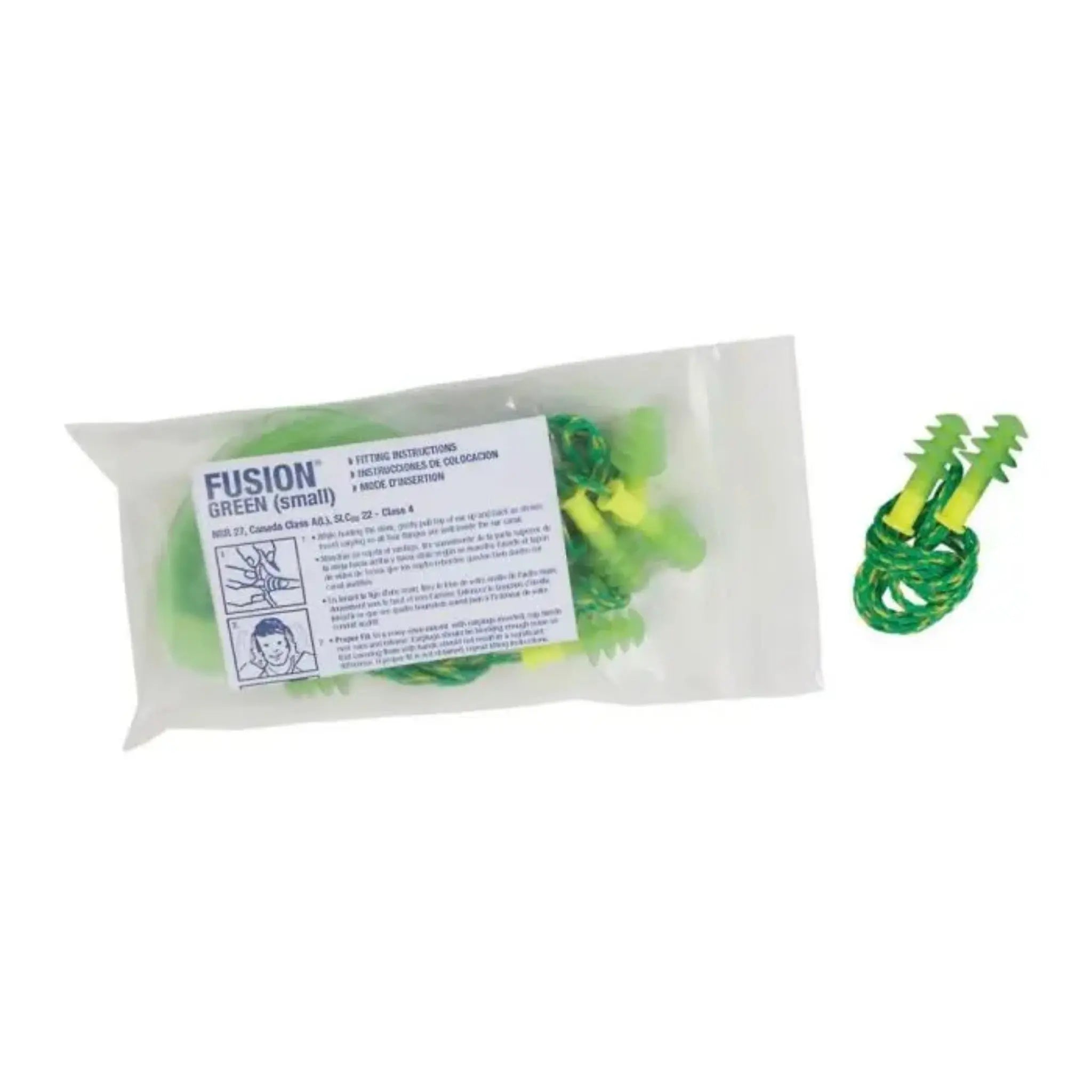Honeywell Howard Leight FUS30S-HP Tapered Reusable TPE Corded Ear Plugs, NRR 27-Pack
