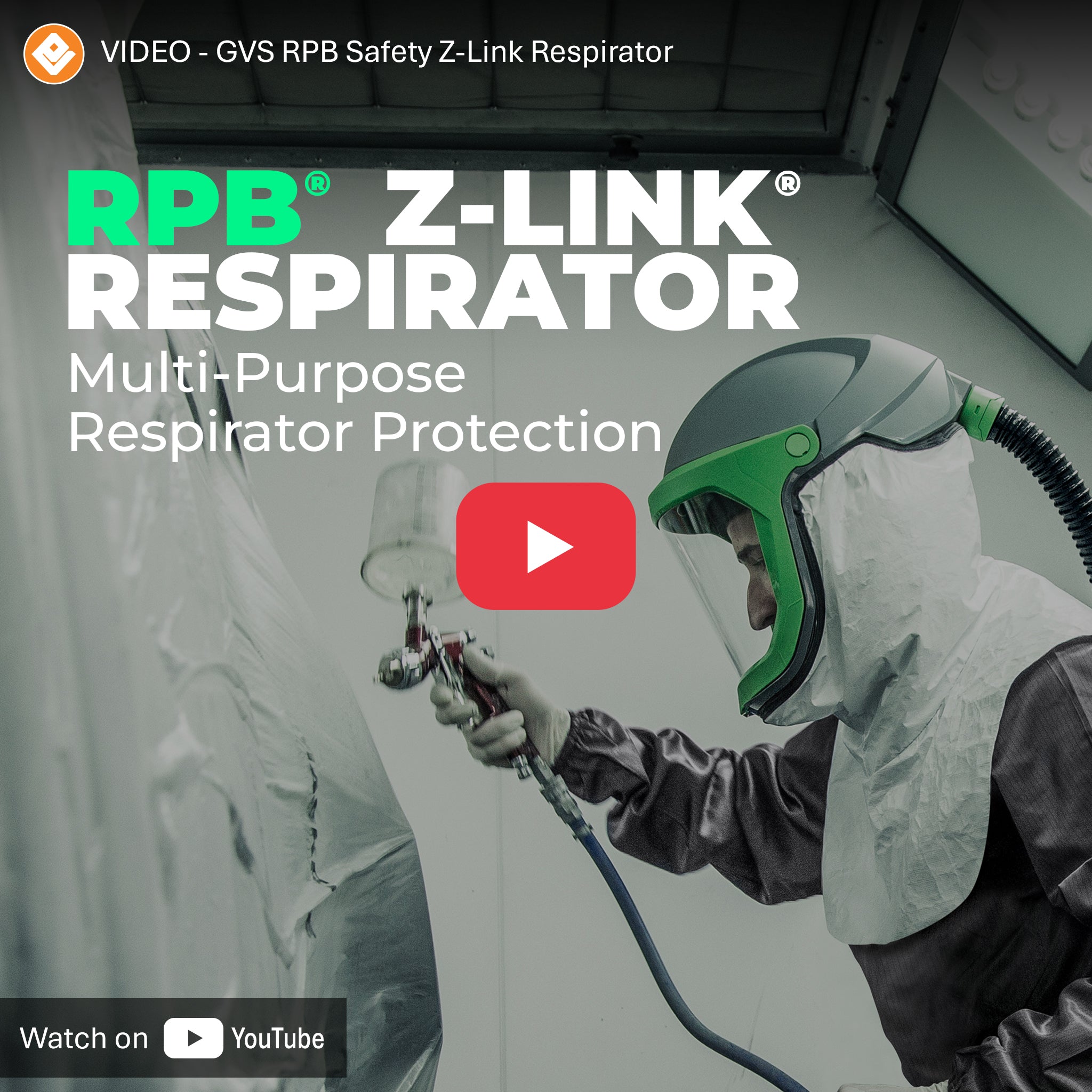 VIDEO - GVS RPB Safety Z-Link Respirator Thumbnail