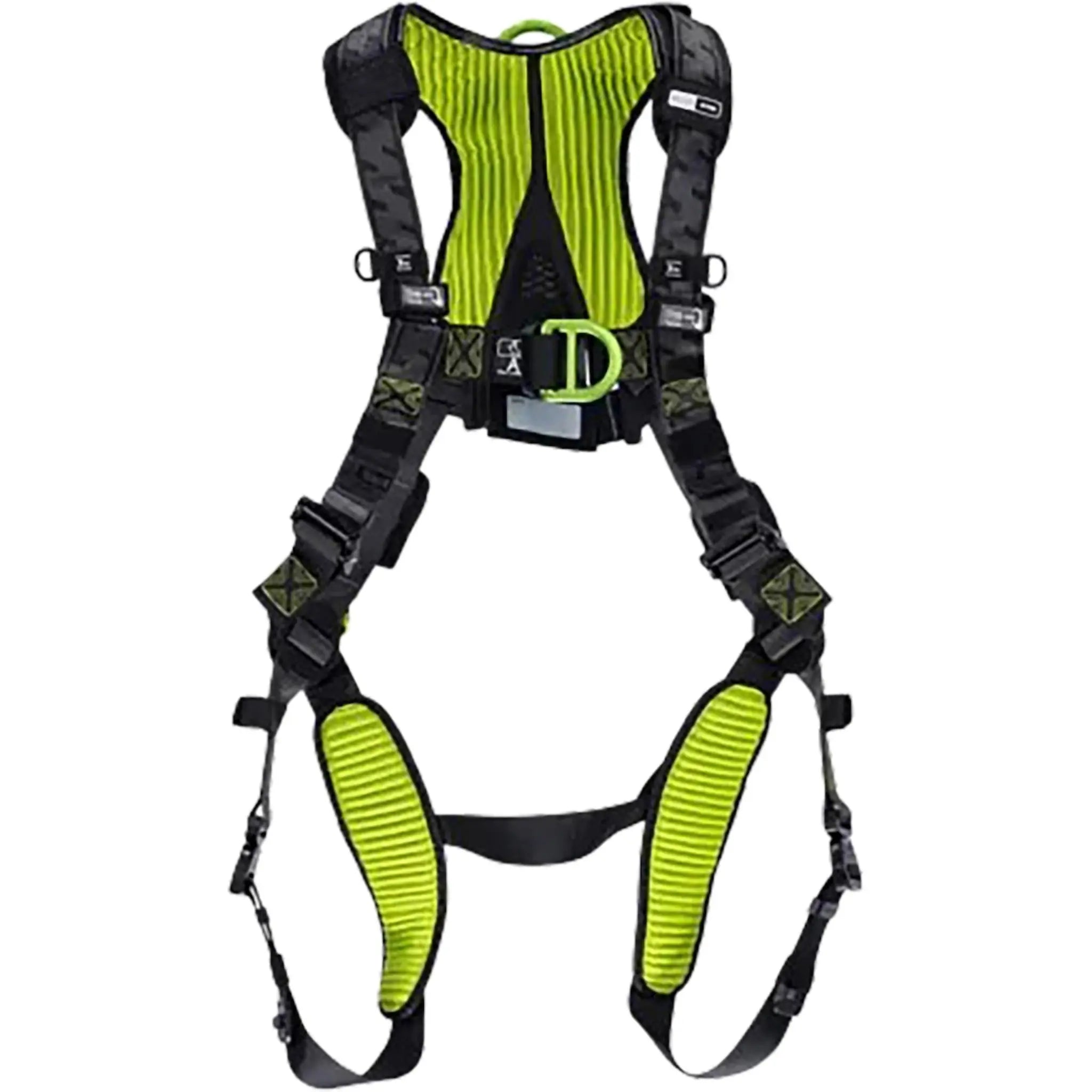 Honeywell Miller H7IC3A2 Full Body Harness - Industry Comfort, Green, Universal, 1 Each 