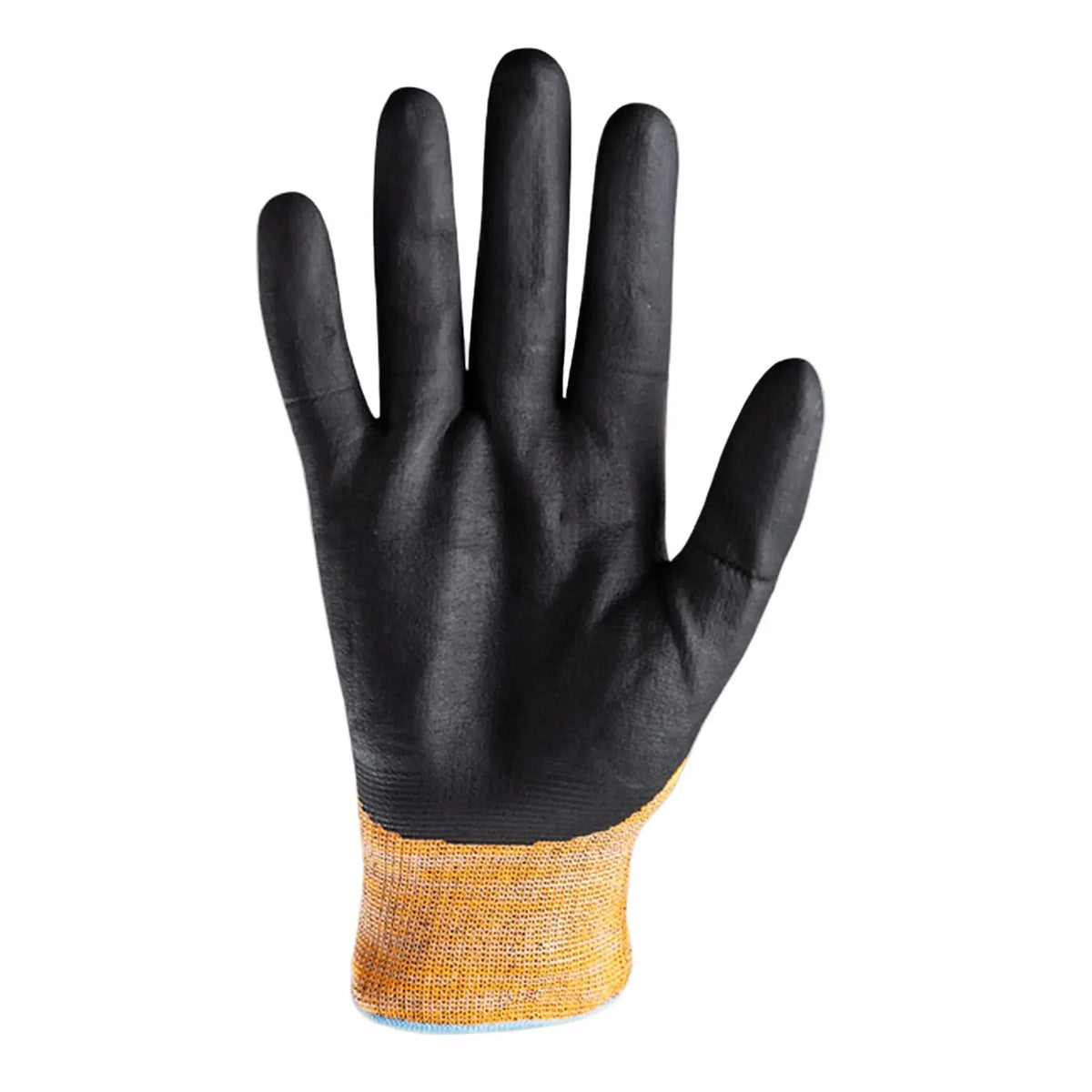 HexArmor Helix A1 1092-S (7) 15G Nylon/ Elastane knit Foam Nitrile Palm Dip, Orange, Small - 7, 1 Pair, Palm