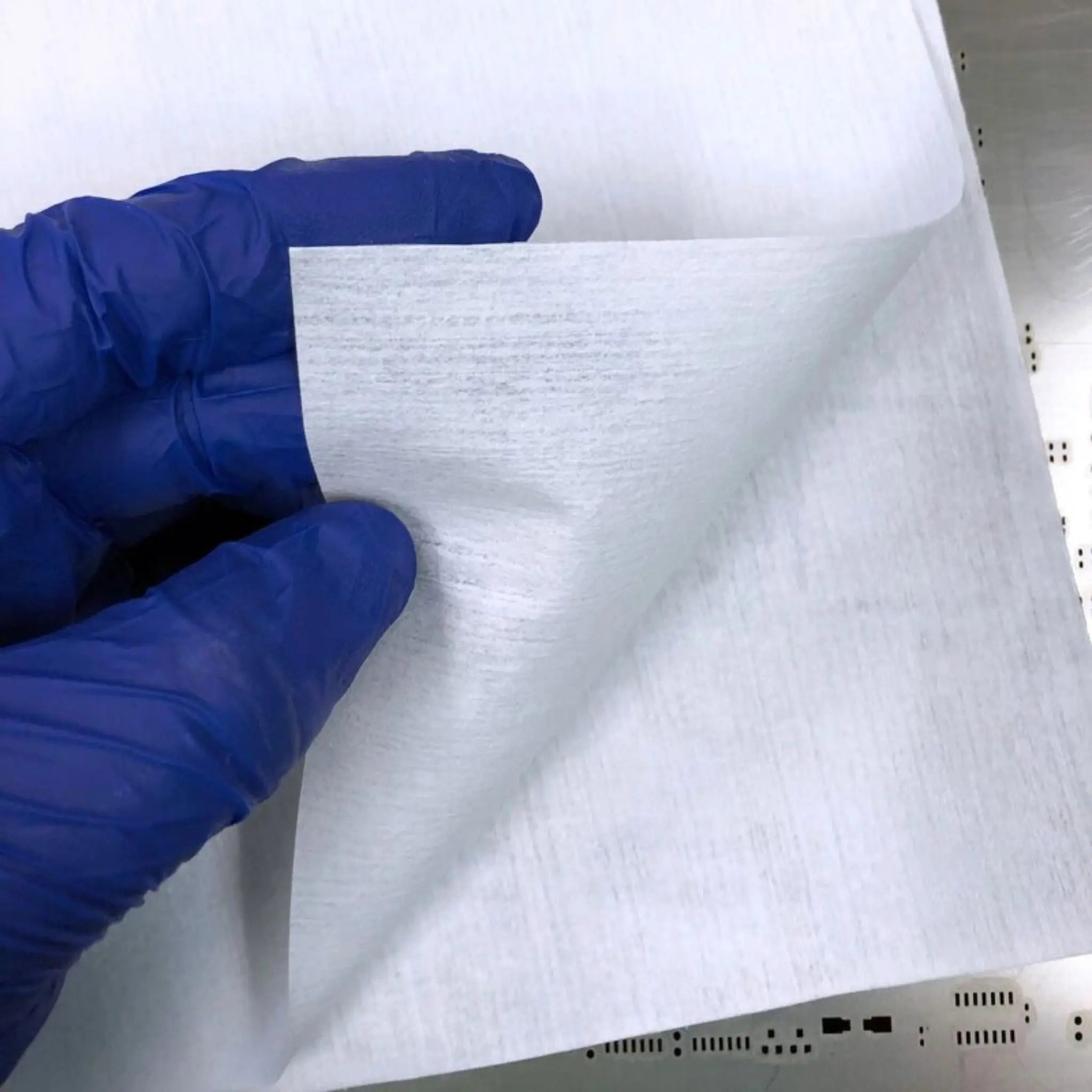 High-Tech Conversions Inc NOVA-TECH NT1-1212 Nonwoven Cleanroom Wipes, Close Up Image