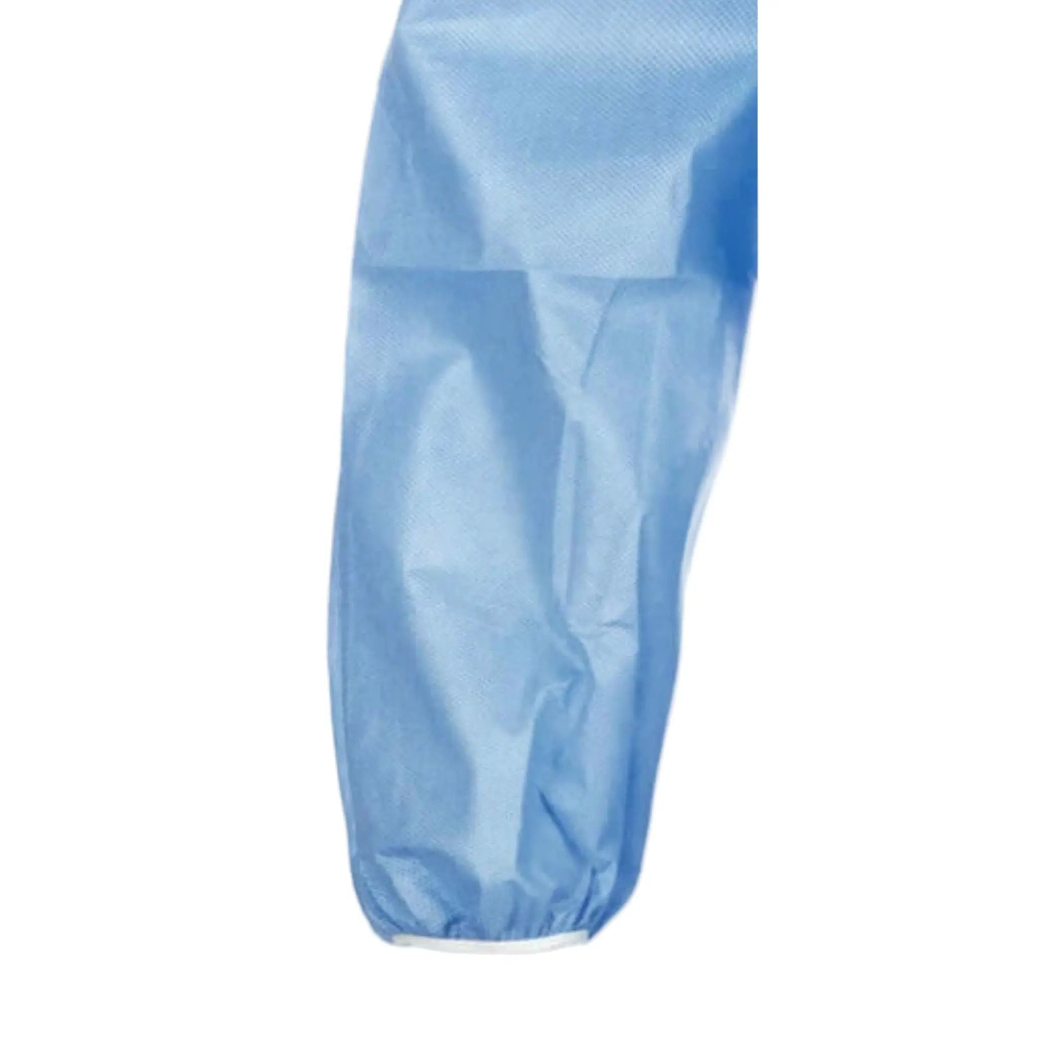 Lakeland SafeGard SSG417B Blue SMMS Global Pattern Disposable Coverall, Serged Seam