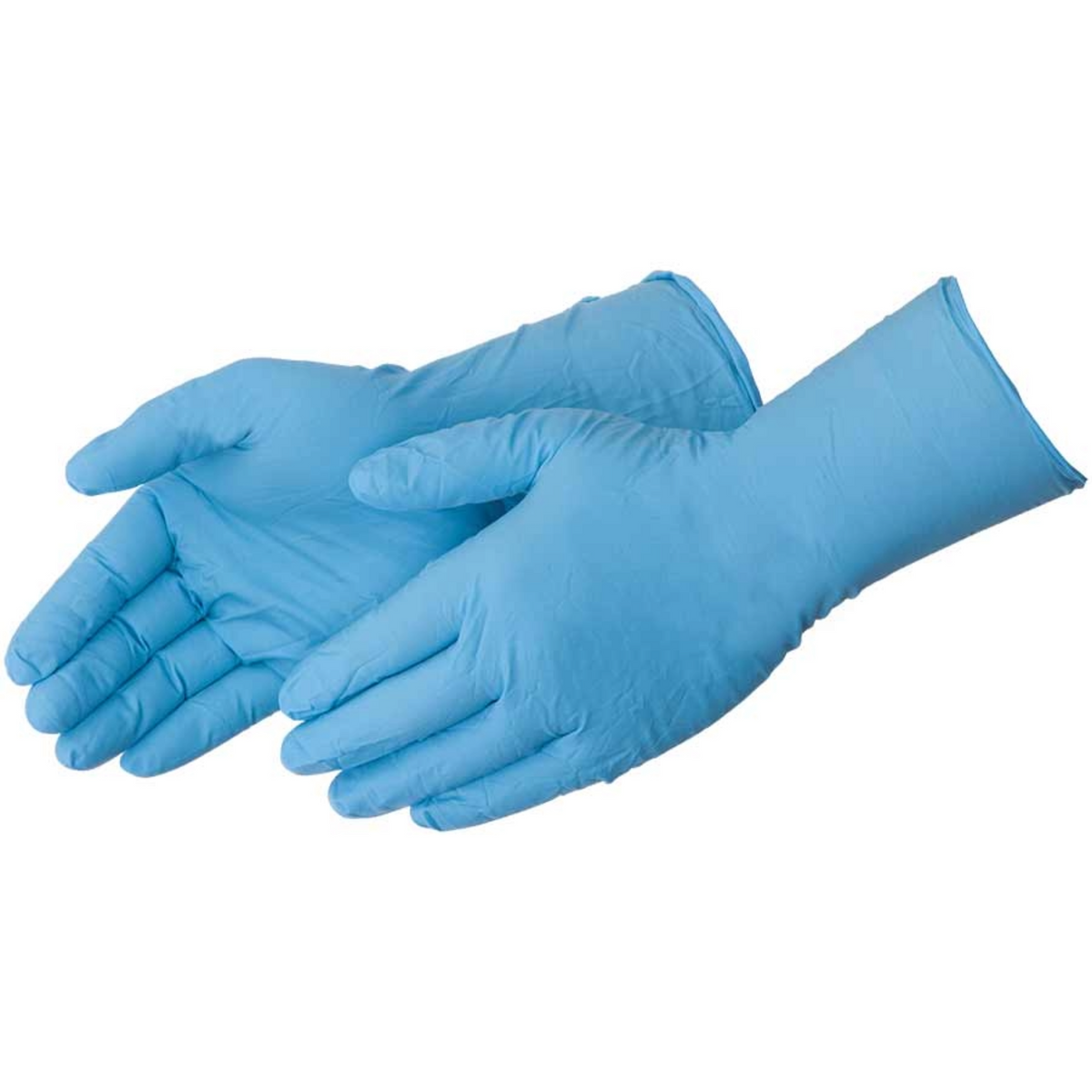 Liberty Safety DuraSkin 2022W Premium Blue Nitrile Disposable Gloves, Box of 50