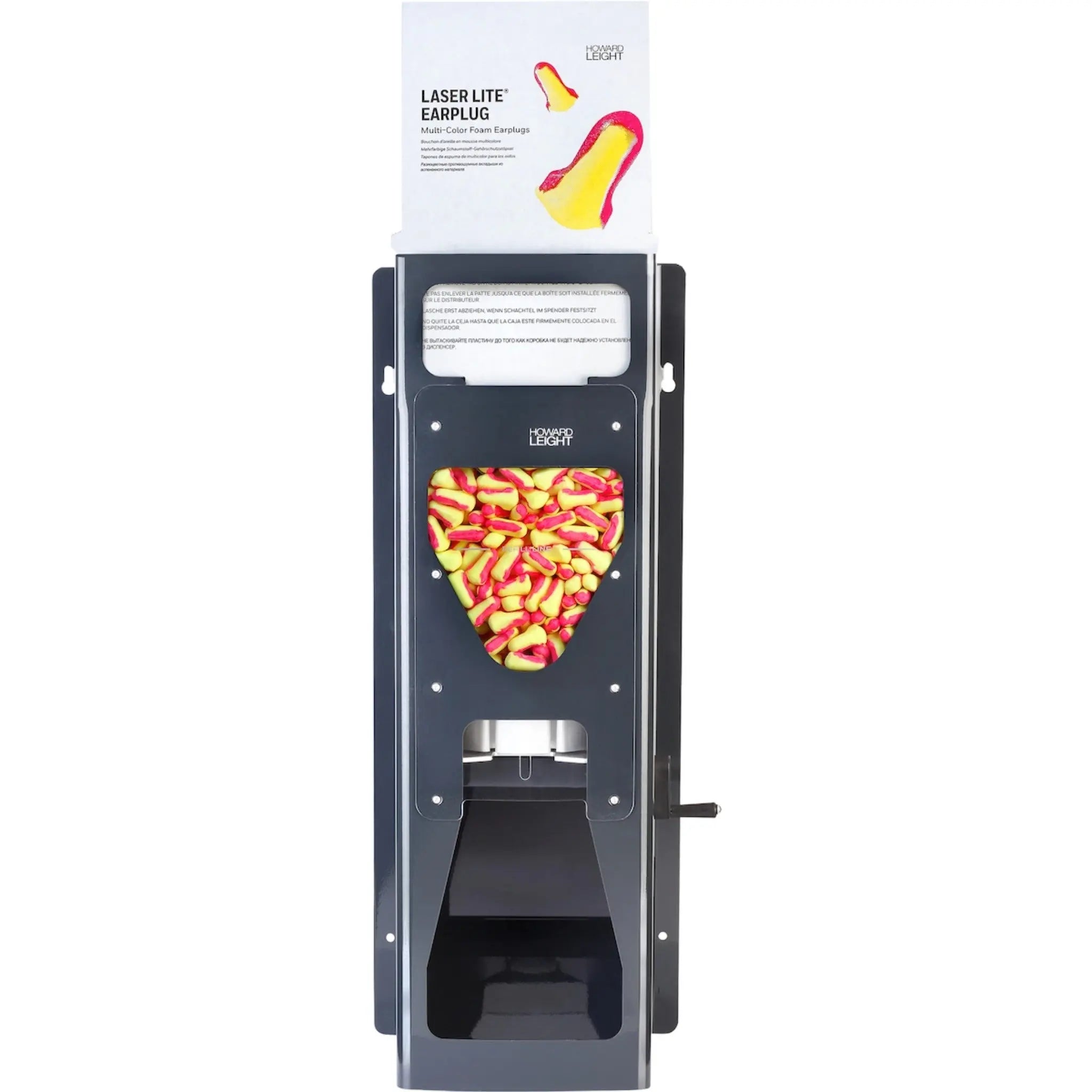 Honeywell Howard Leight Source LS-500 Earplug Dispenser Aluminum Dispenser-Main_Image
