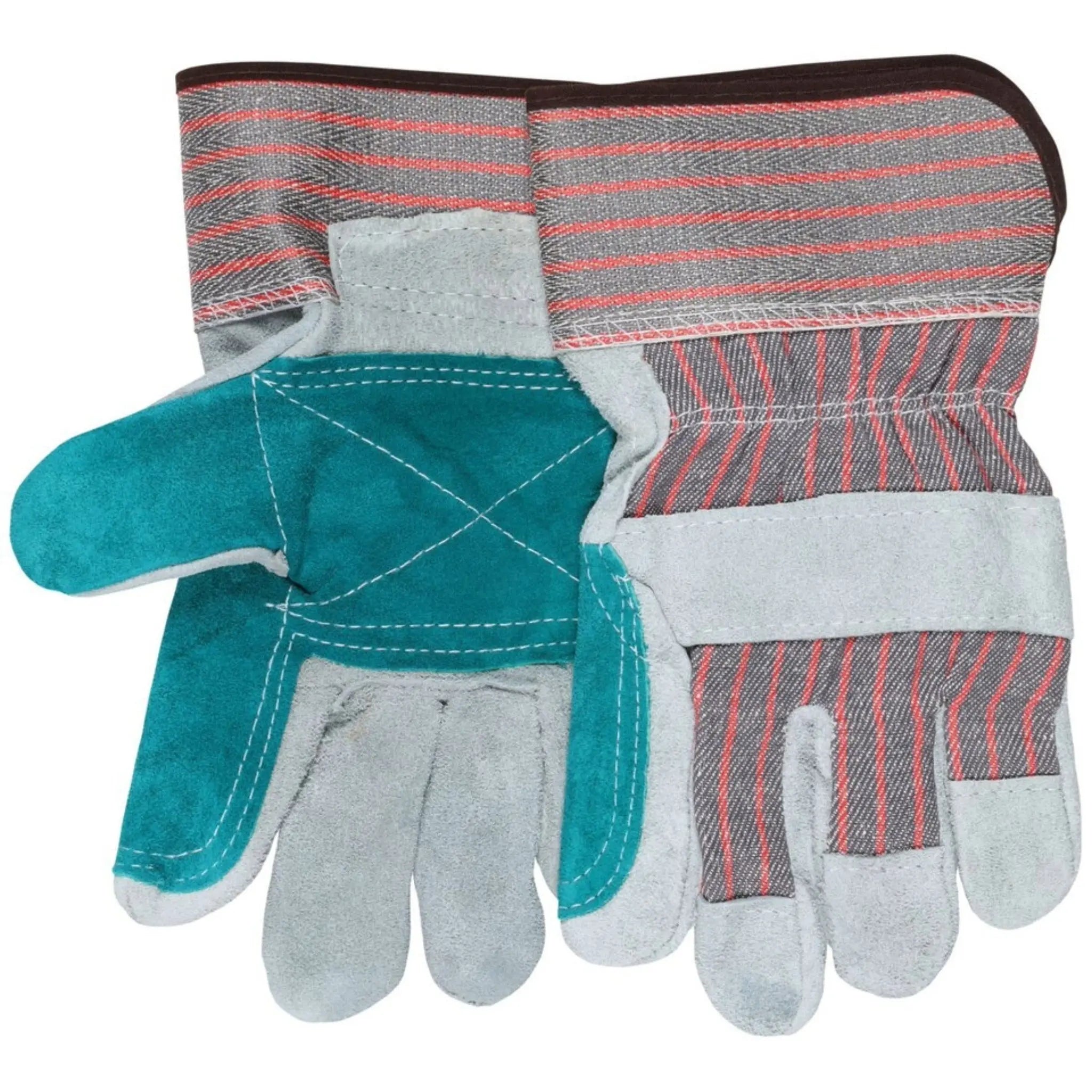 MCR Safety 1211J Jointed Double Leather Gloves_pair