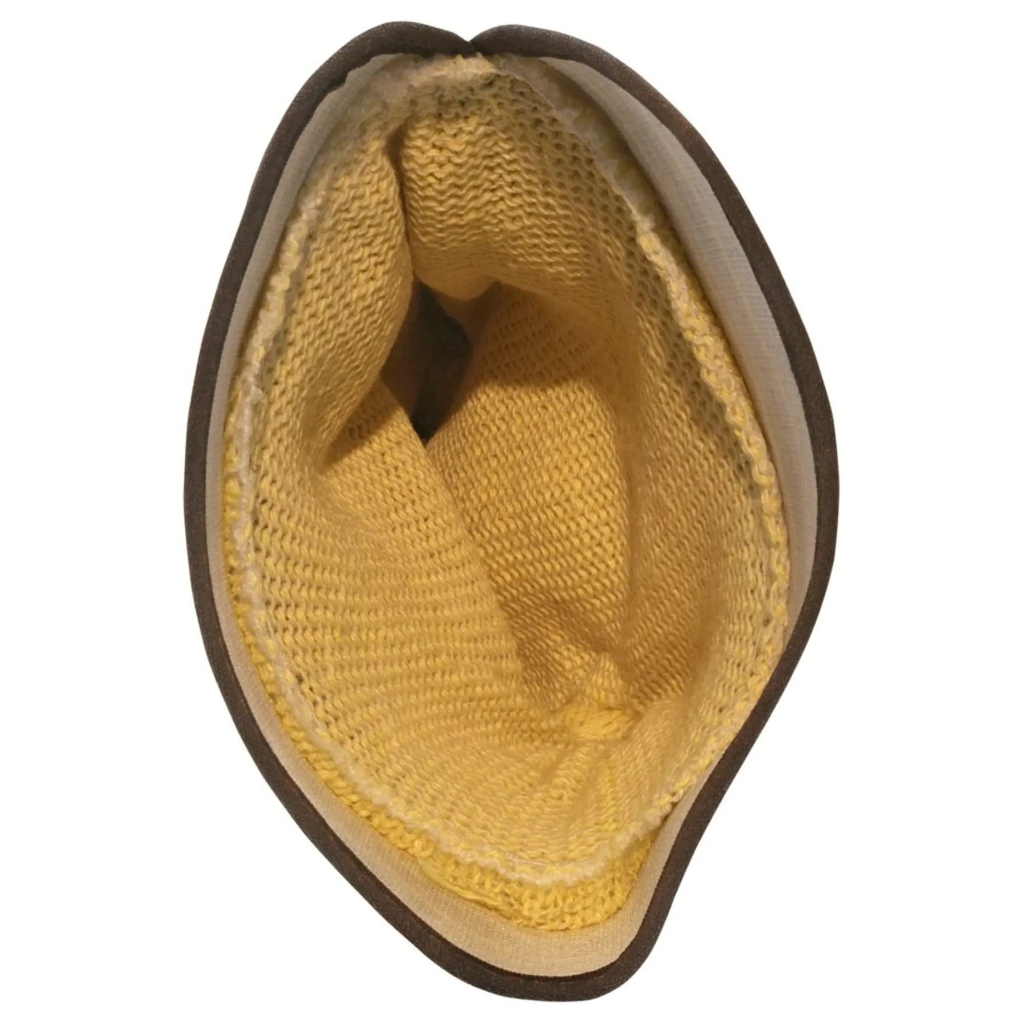 MCR Safety 1400K Split Leather Palm Work Gloves, Inner lining