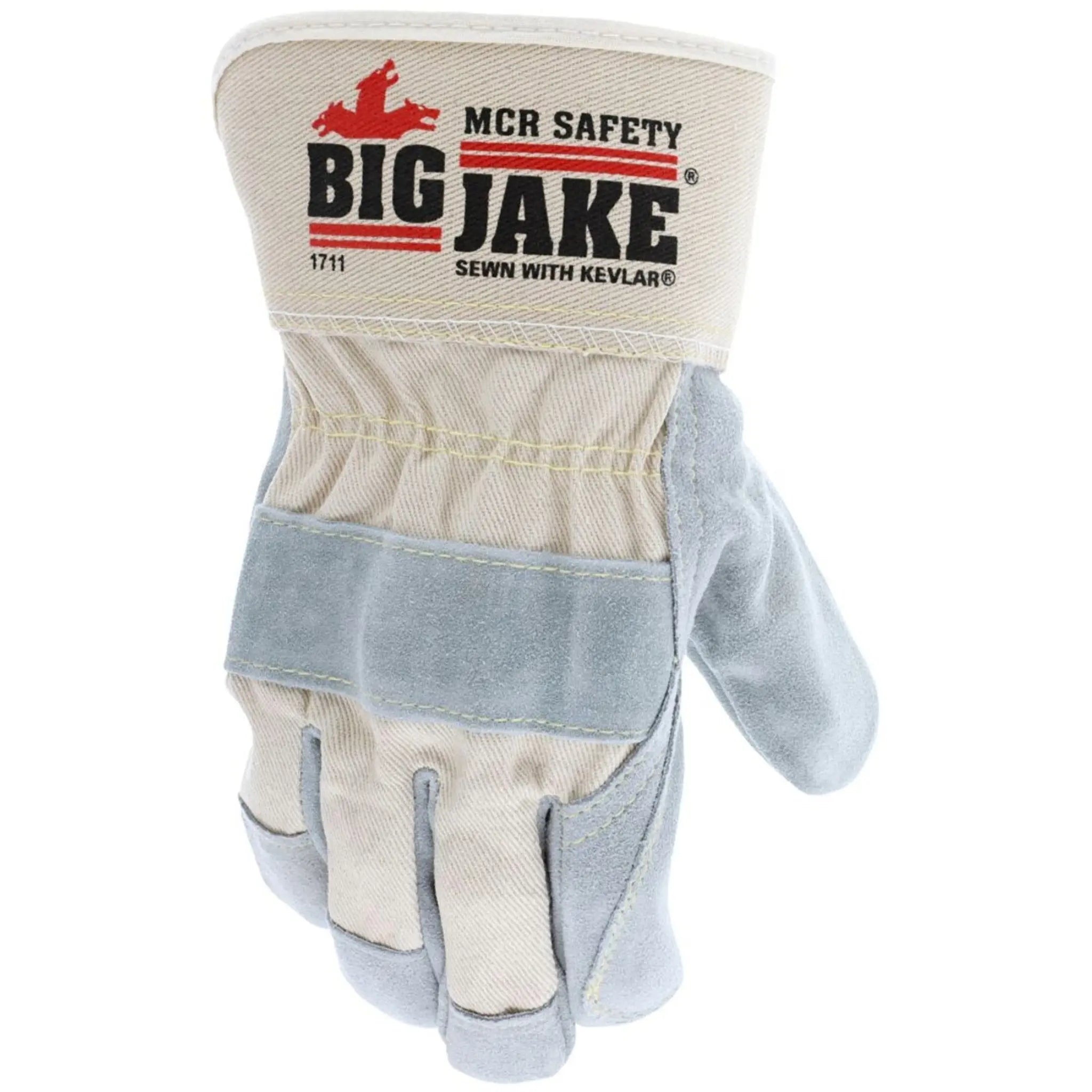 MCR Safety Big Jake Series 1711 Work Gloves, Dorsal View