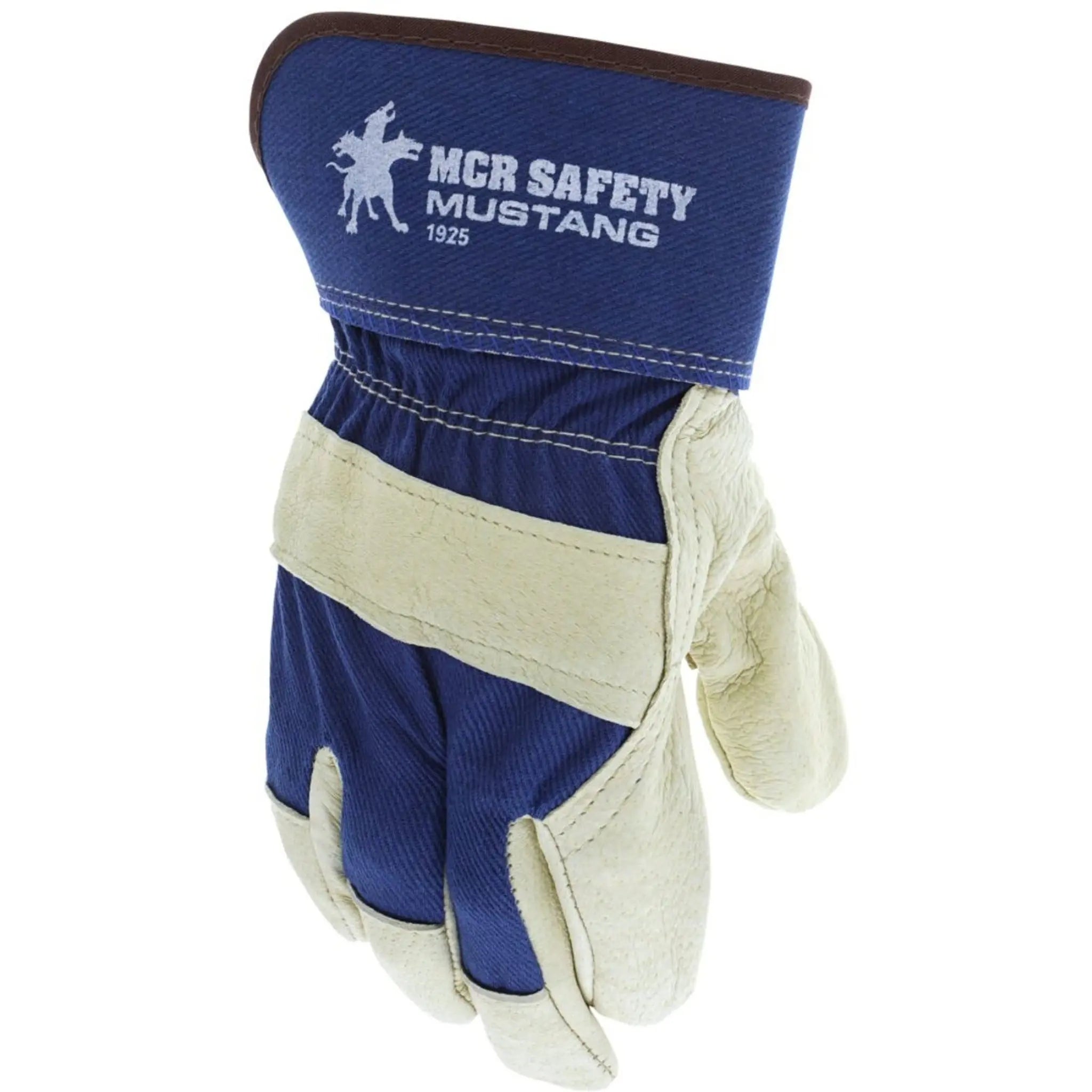 MCR Safety Mustang Series 1925 Work Gloves, Dorsal View