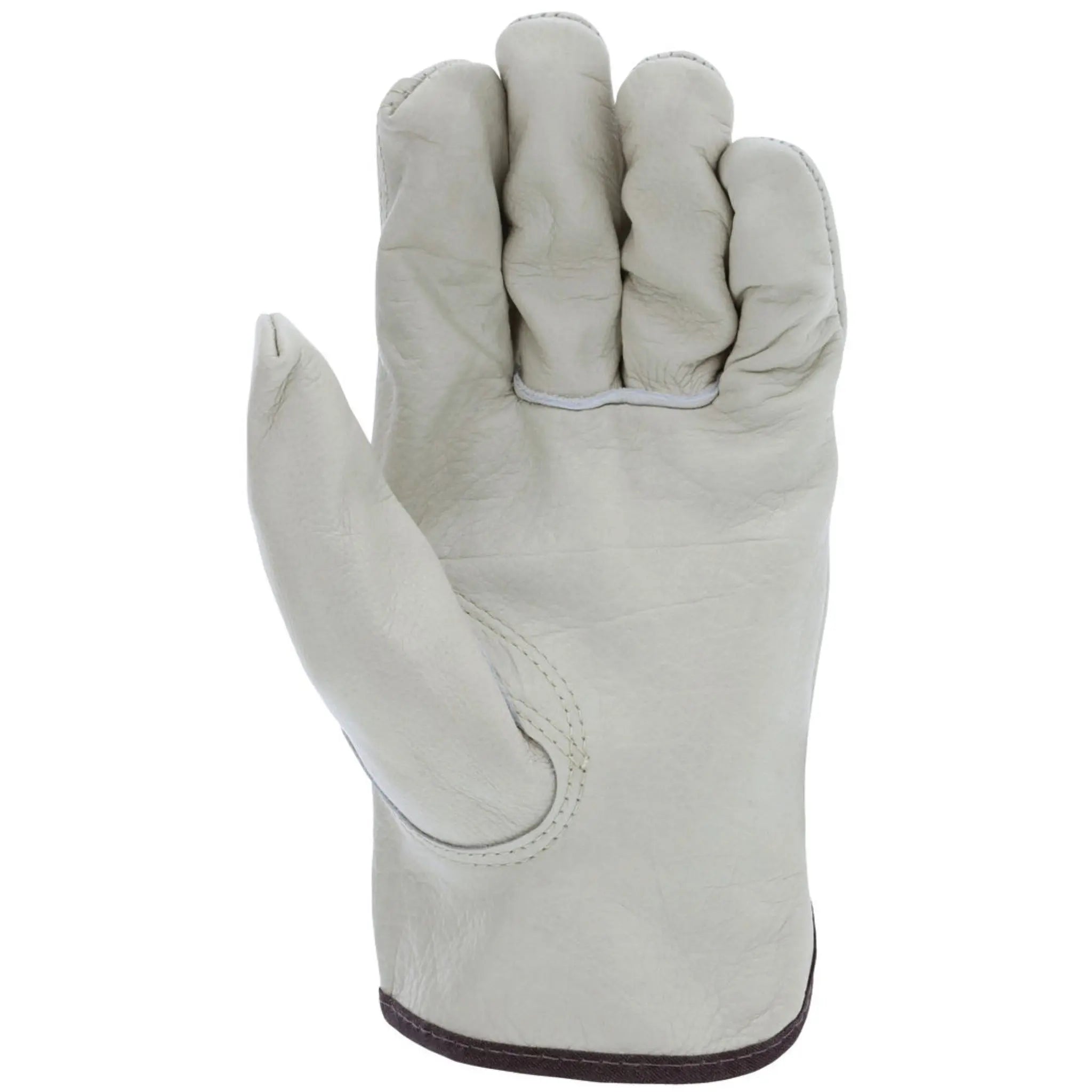 MCR Safety 3211 Leather Drivers Work Gloves, Palm View