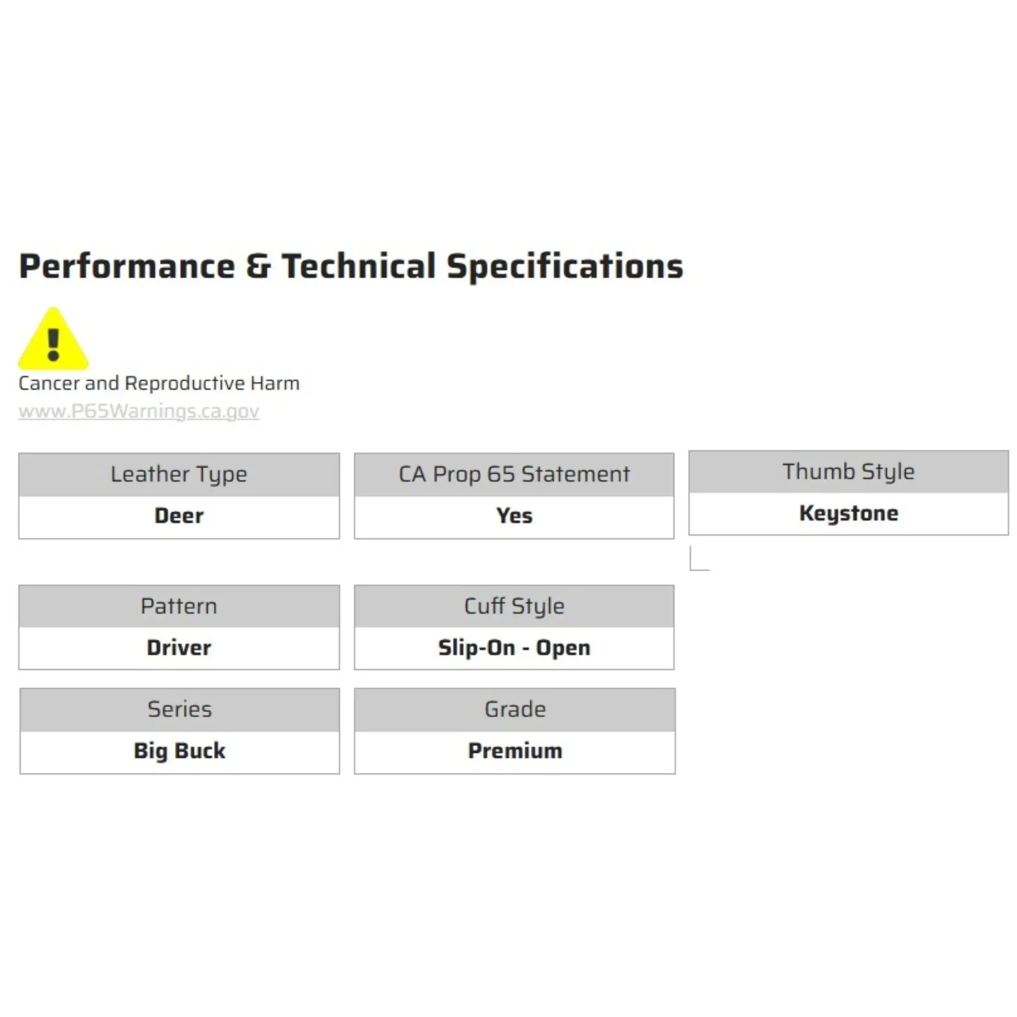 MCR Safety 3500 Leather Drivers Work Gloves, Specs