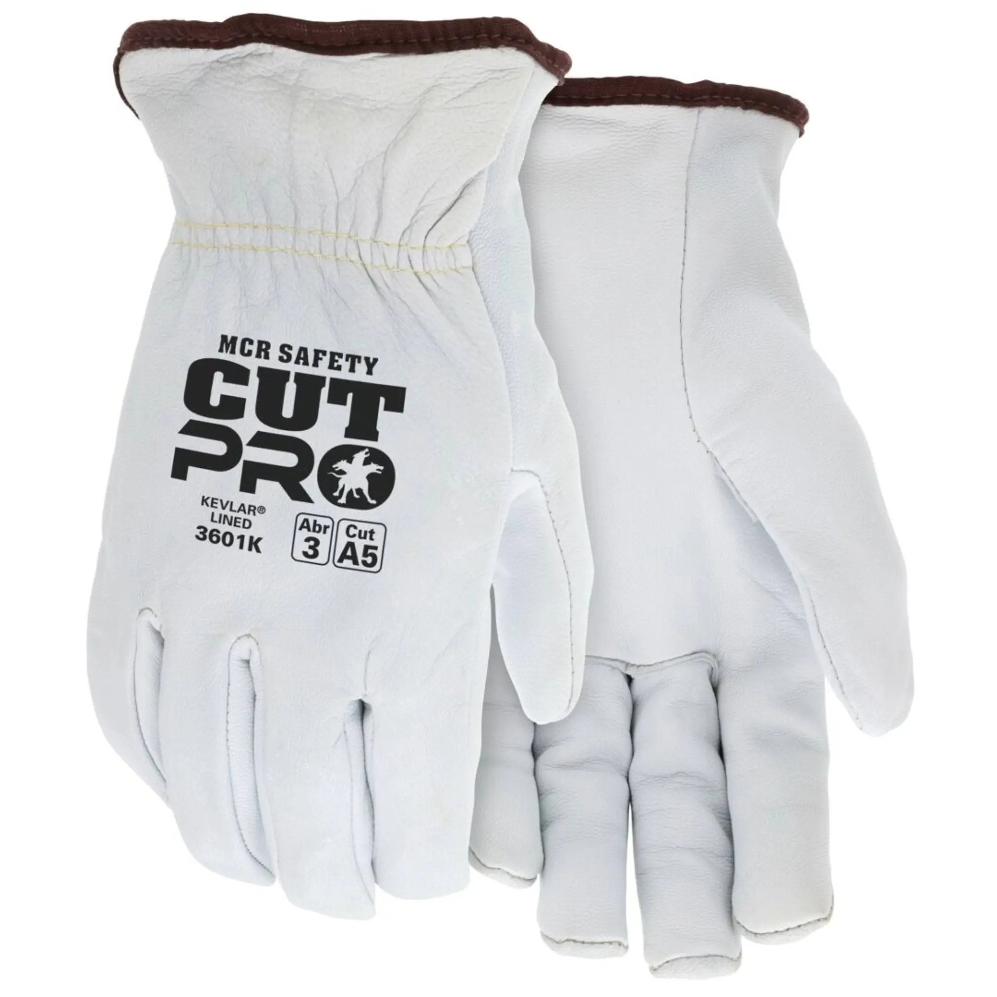 MCR Safety 3601K Leather Drivers Work Gloves, Main Image