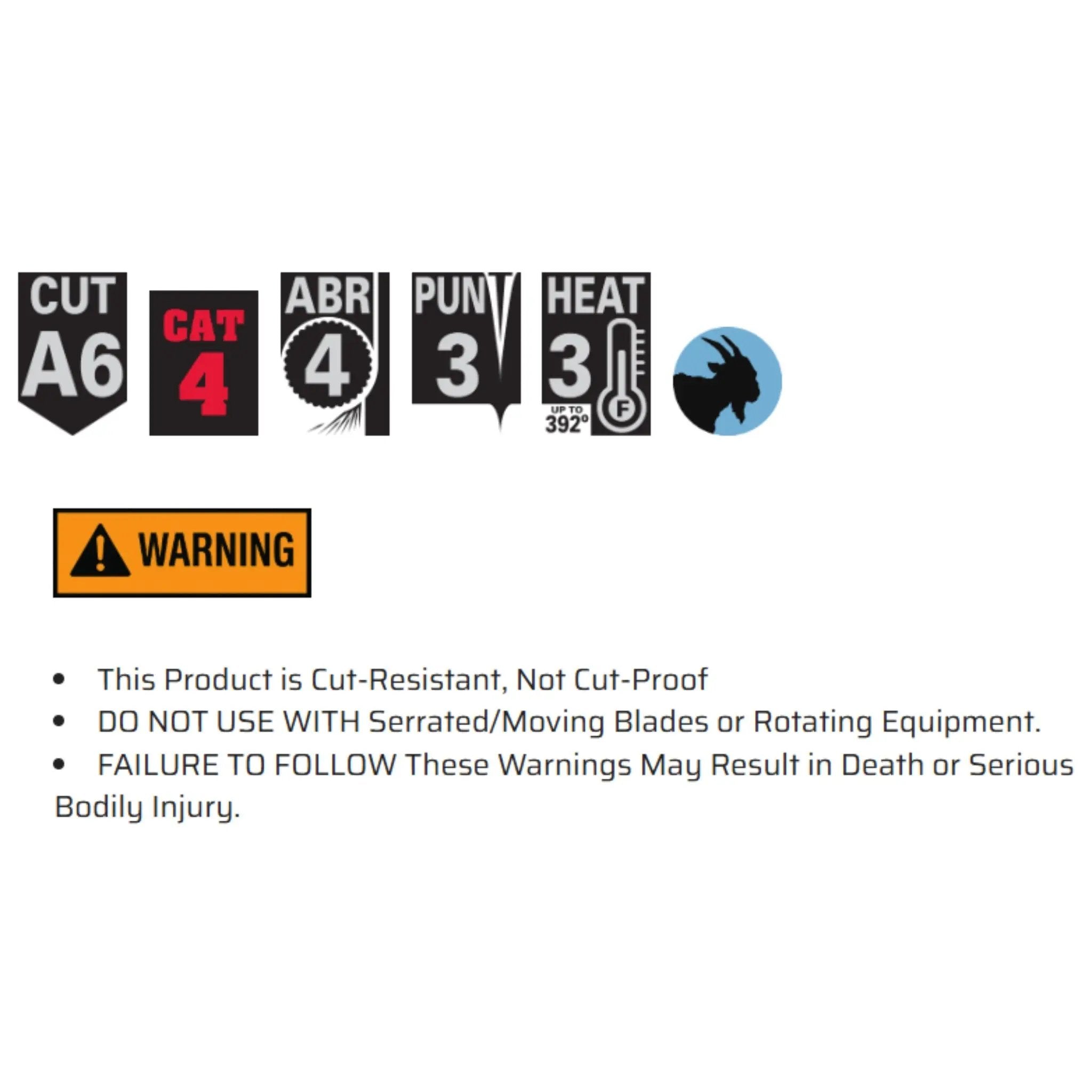 MCR Safety CutPro® 3613H Work Gloves, Specs