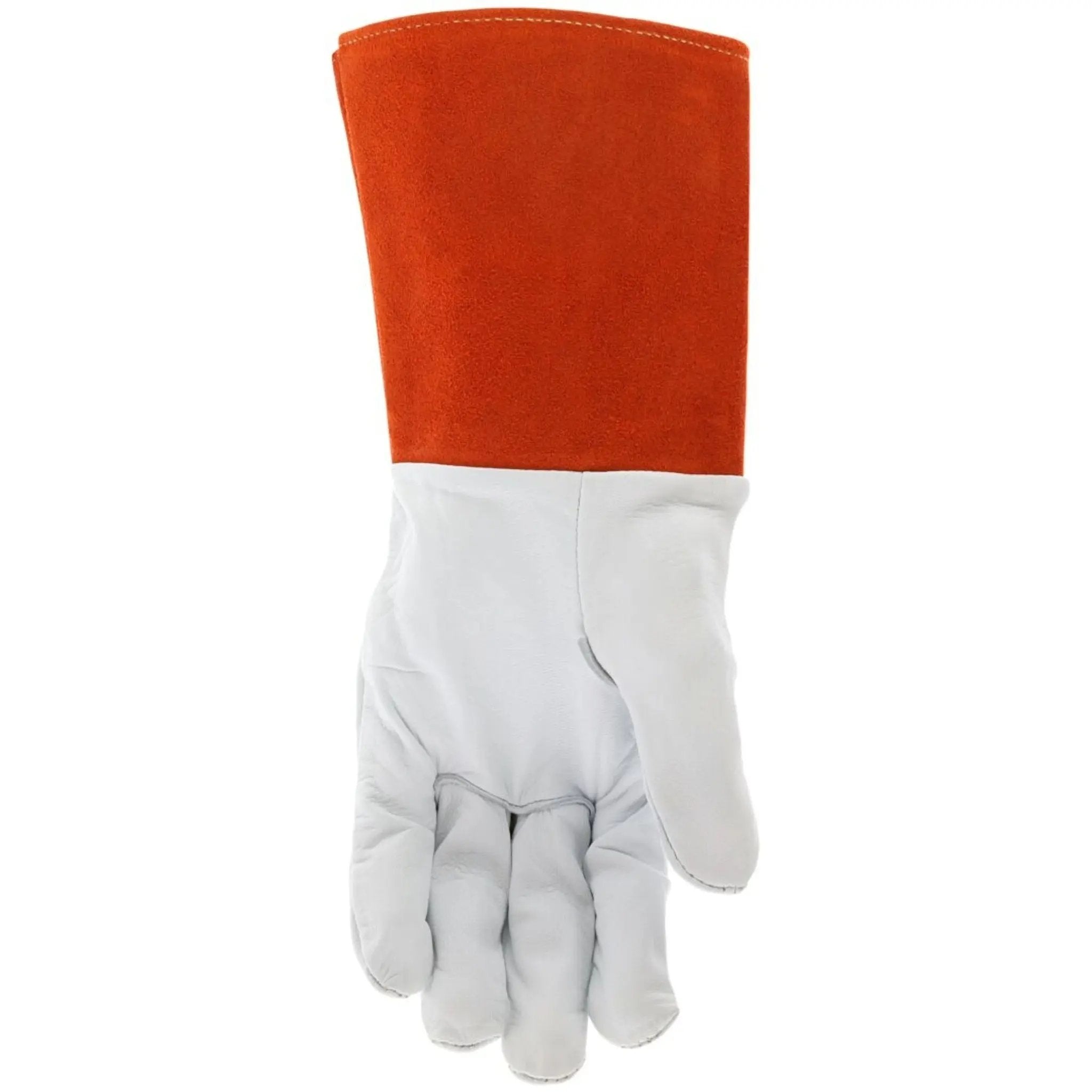 MCR Safety Red Ram 4840 Leather Welding Work Gloves, Palm View
