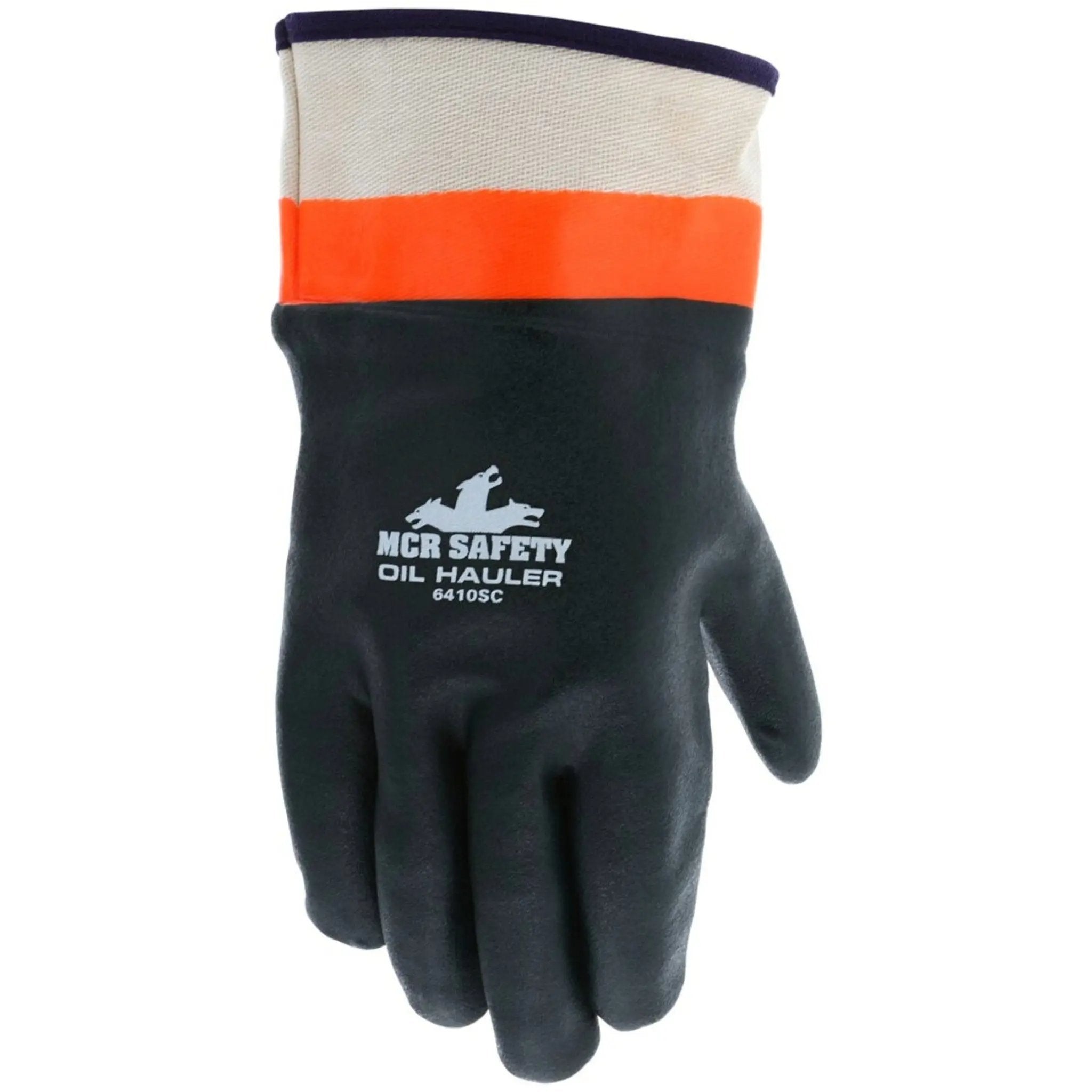 MCR Safety Oil Hauler 6410SC Work Gloves, Dorsal View