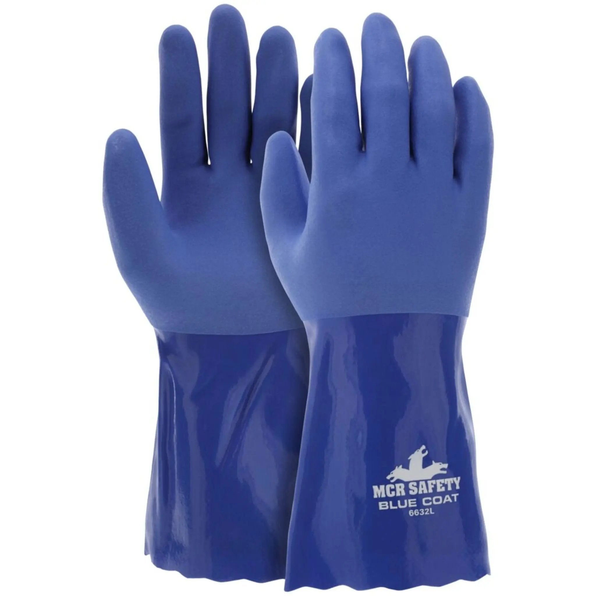 MCR Safety Blue Coat Series 6632  Work Gloves, Main Image