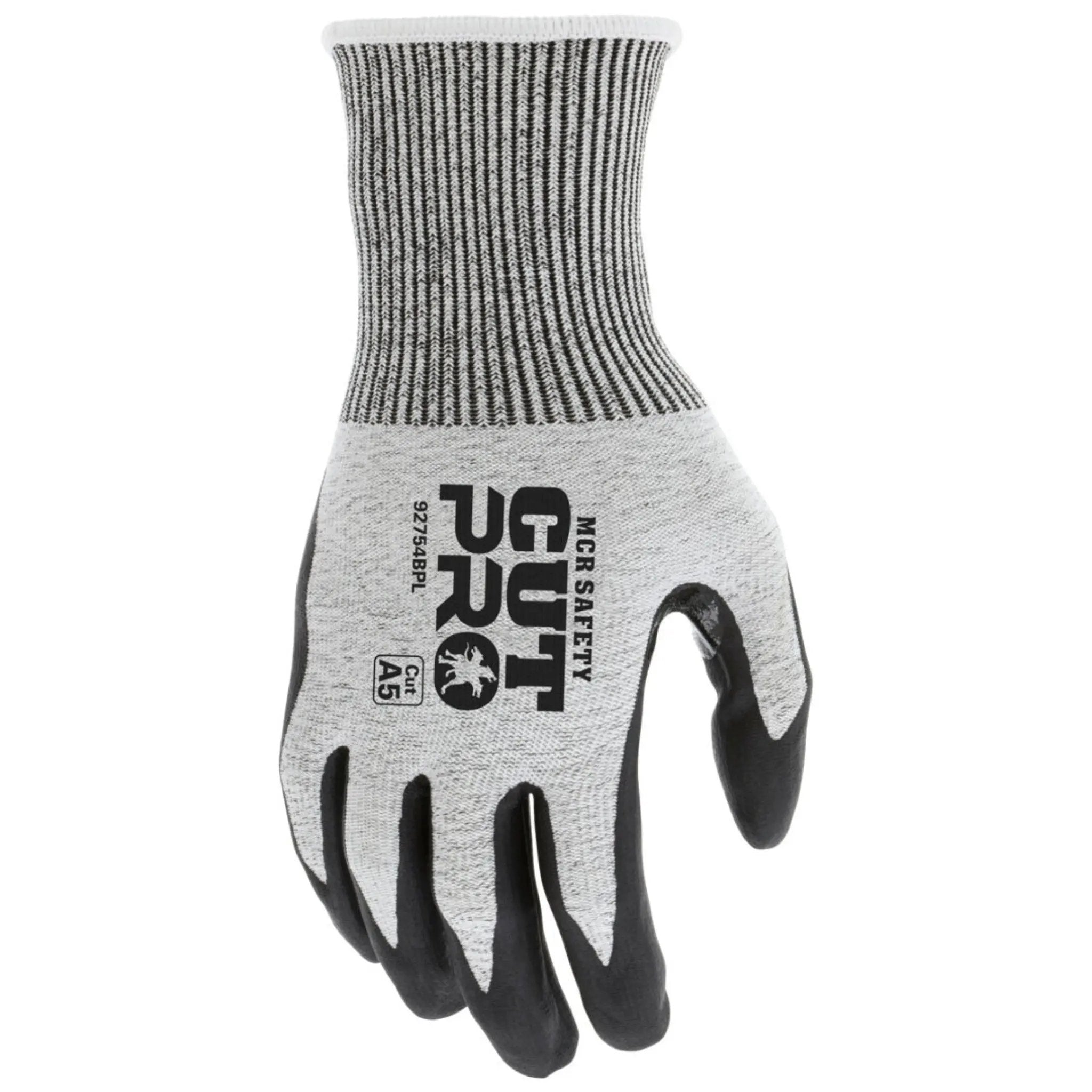 MCR Safety Cut Pro 92754BP Work Gloves, Dorsal View