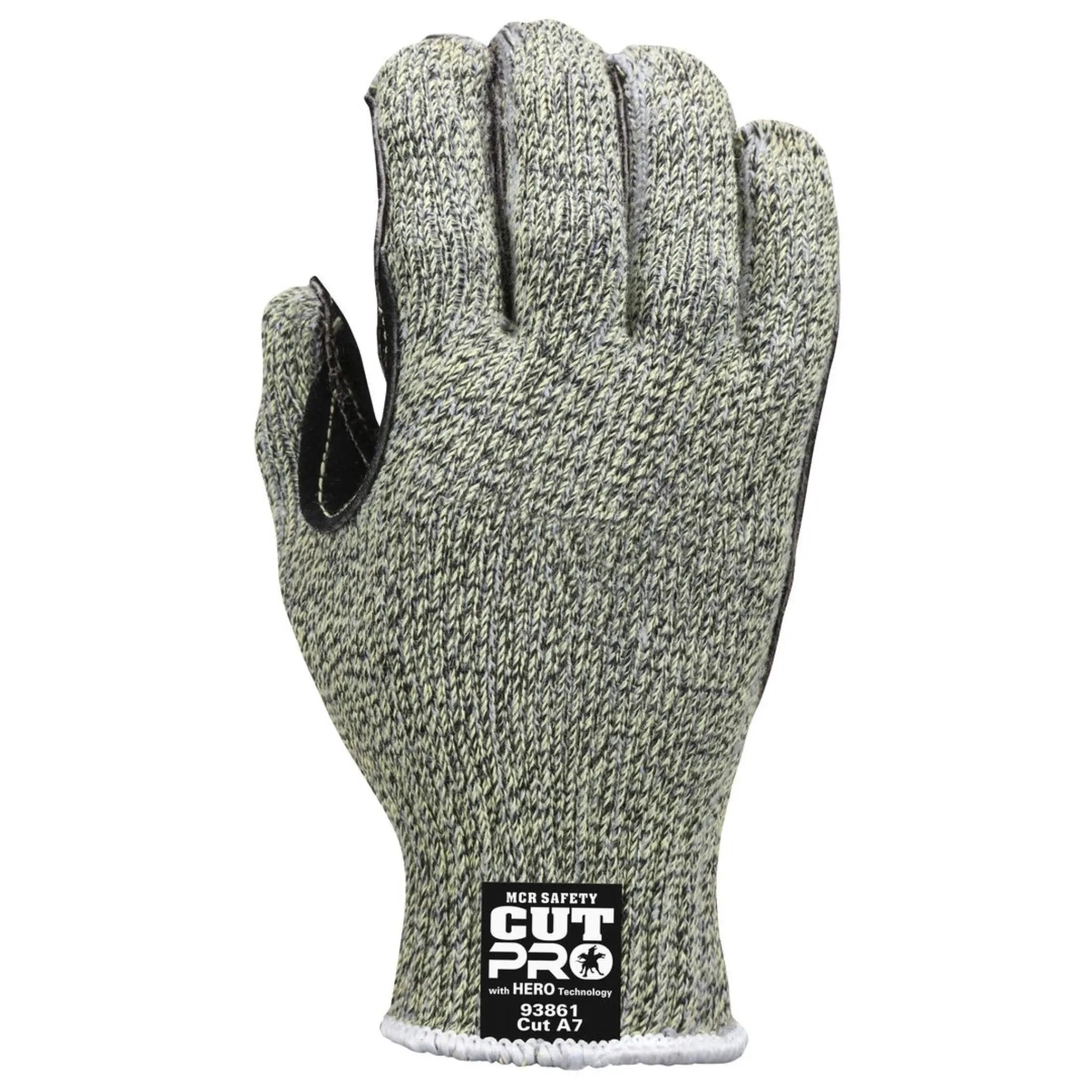MCR Safety CutPro with Hero Technology 93861 Work Gloves, Dorsal View