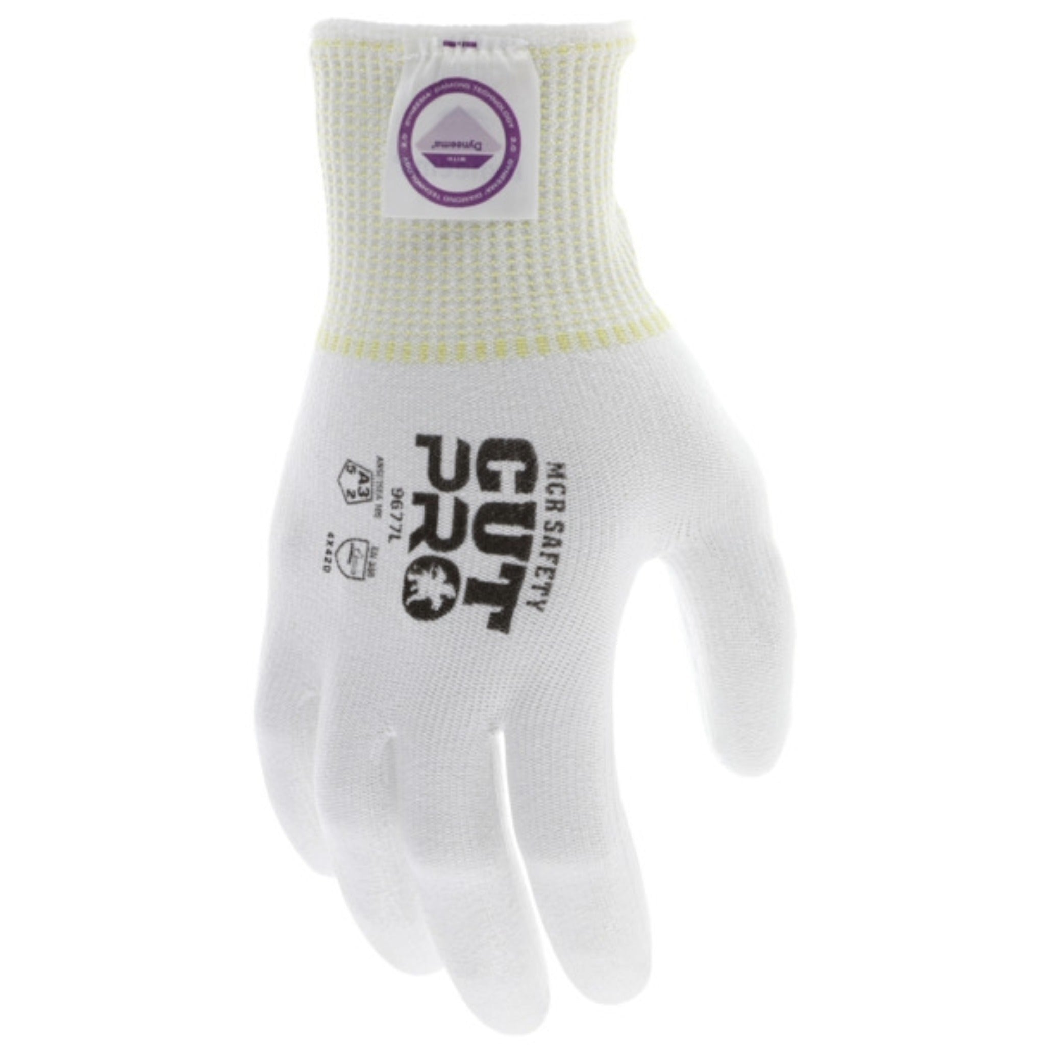 MCR Safety CutPro 9677 Work Gloves, Dorsal View